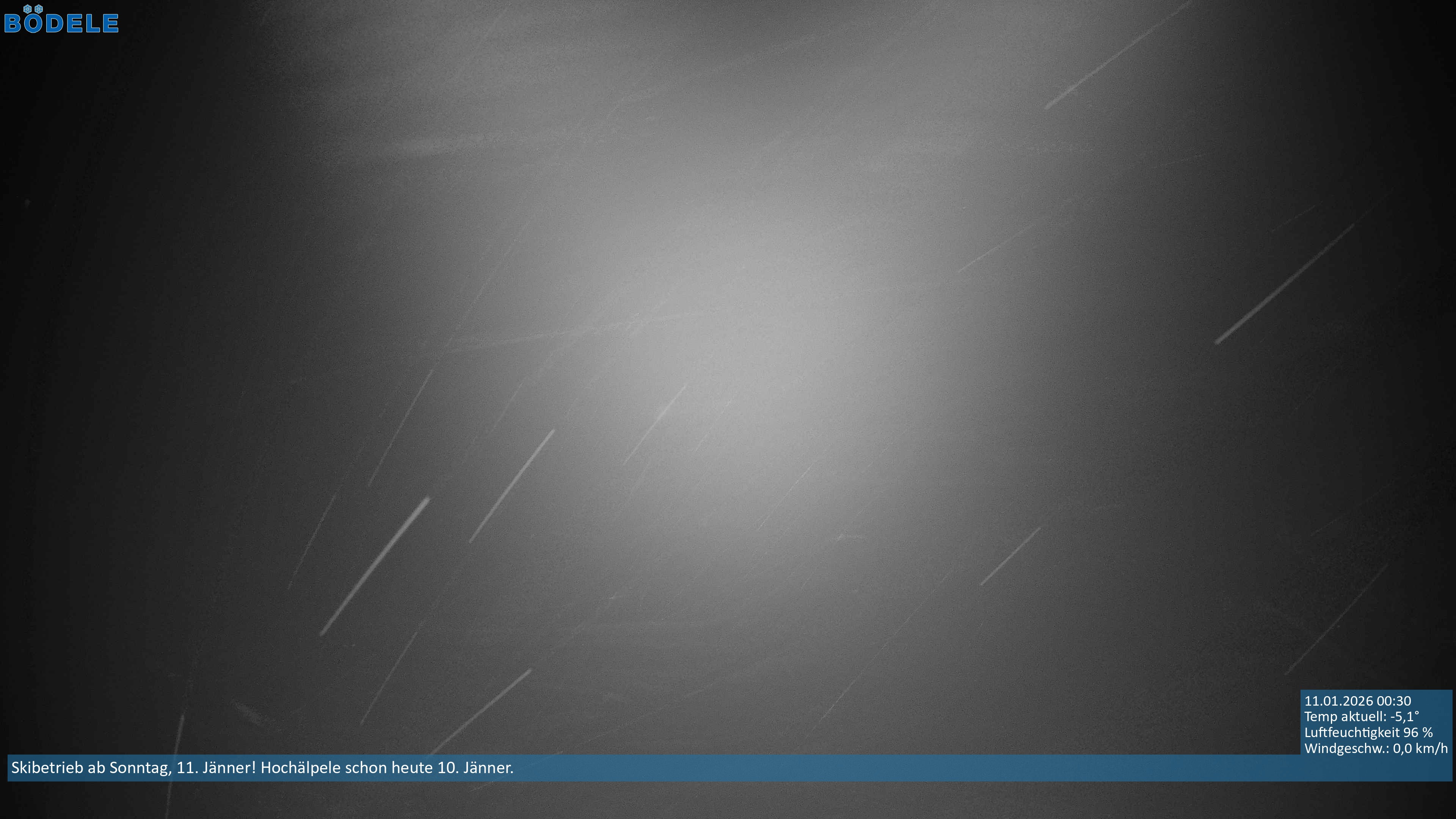 Archiv Foto Webcam Lanklift am Bödele