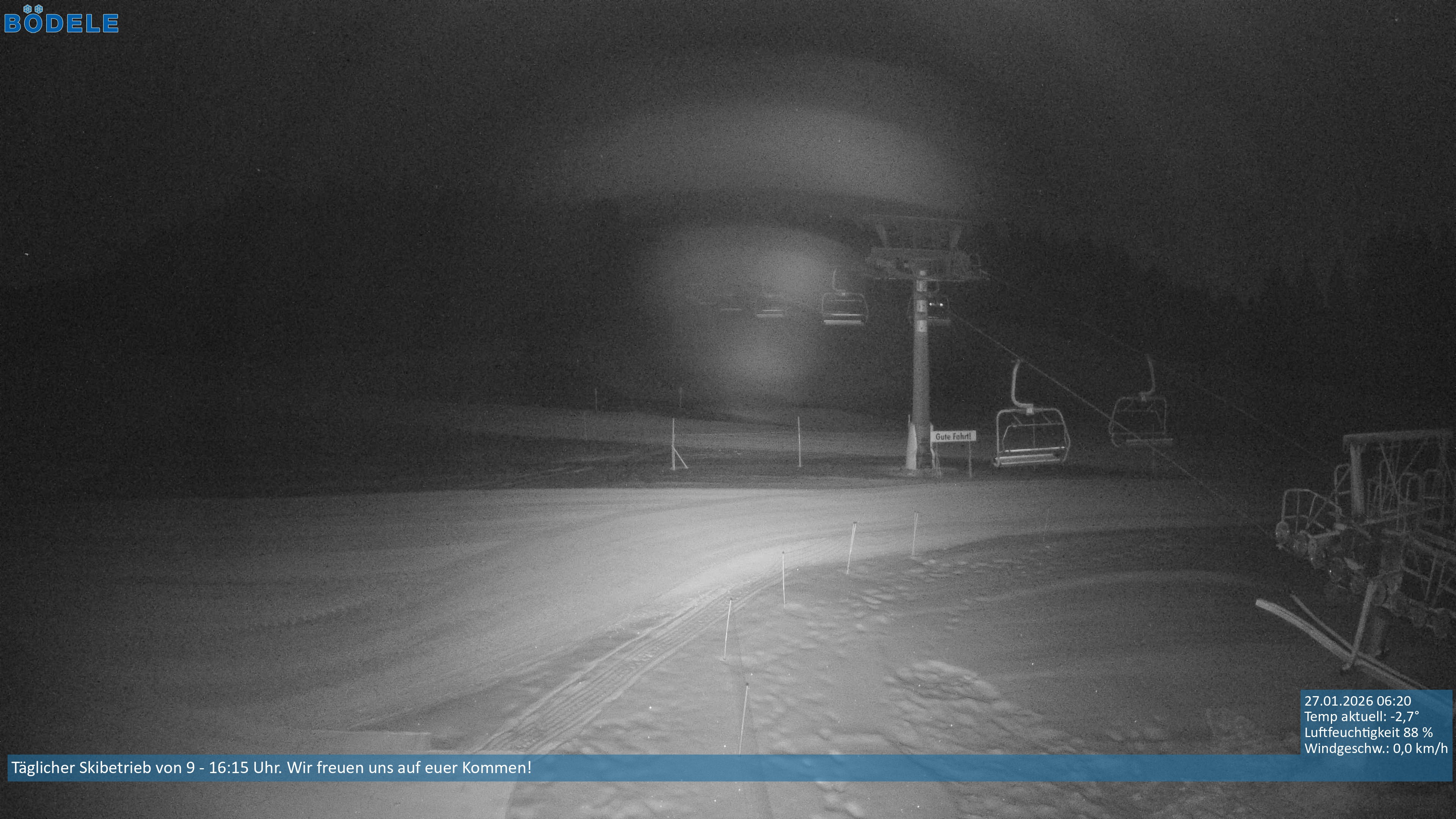 Archiv Foto Webcam Lanklift am Bödele