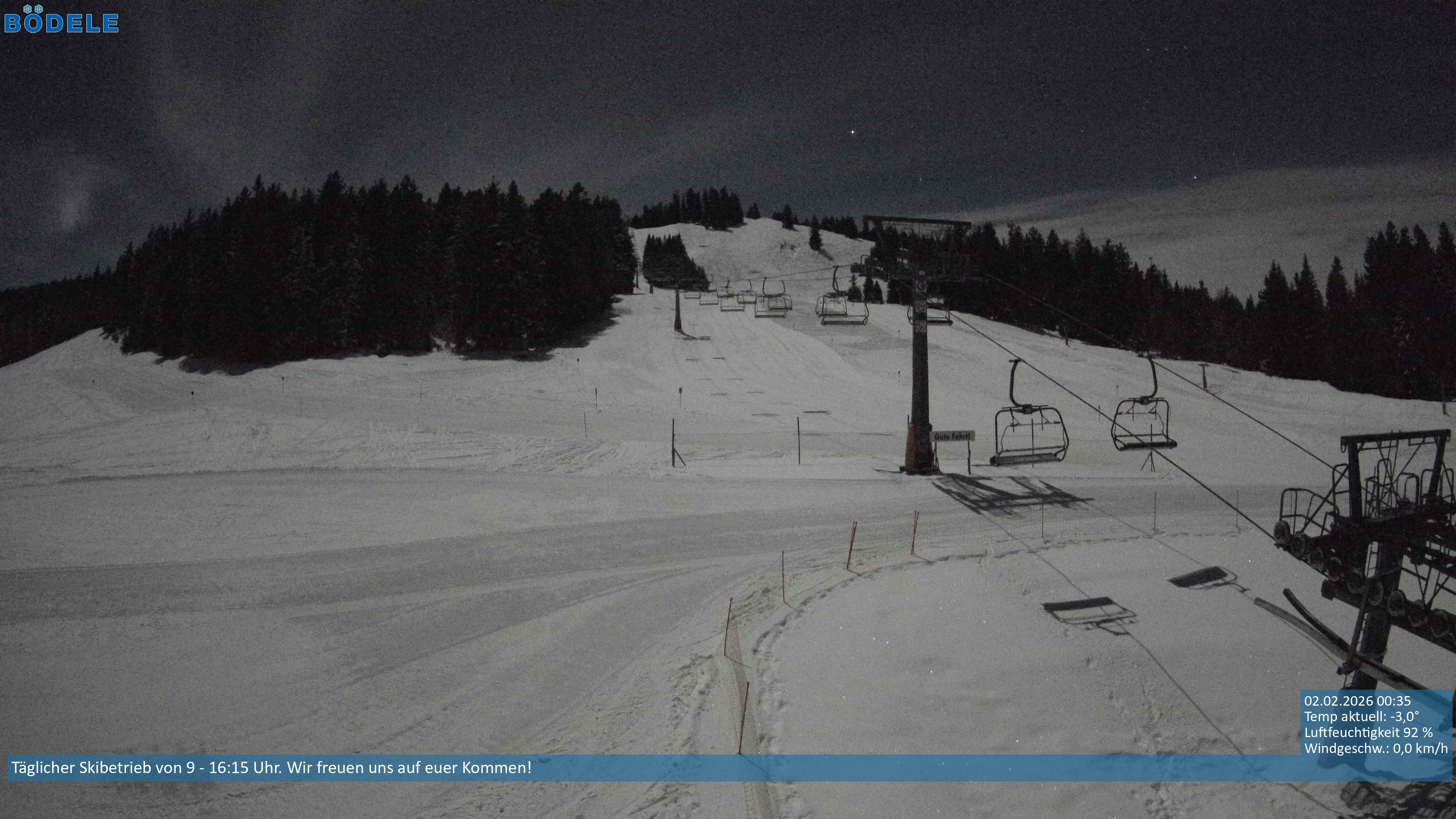 Archiv Foto Webcam Lanklift am Bödele