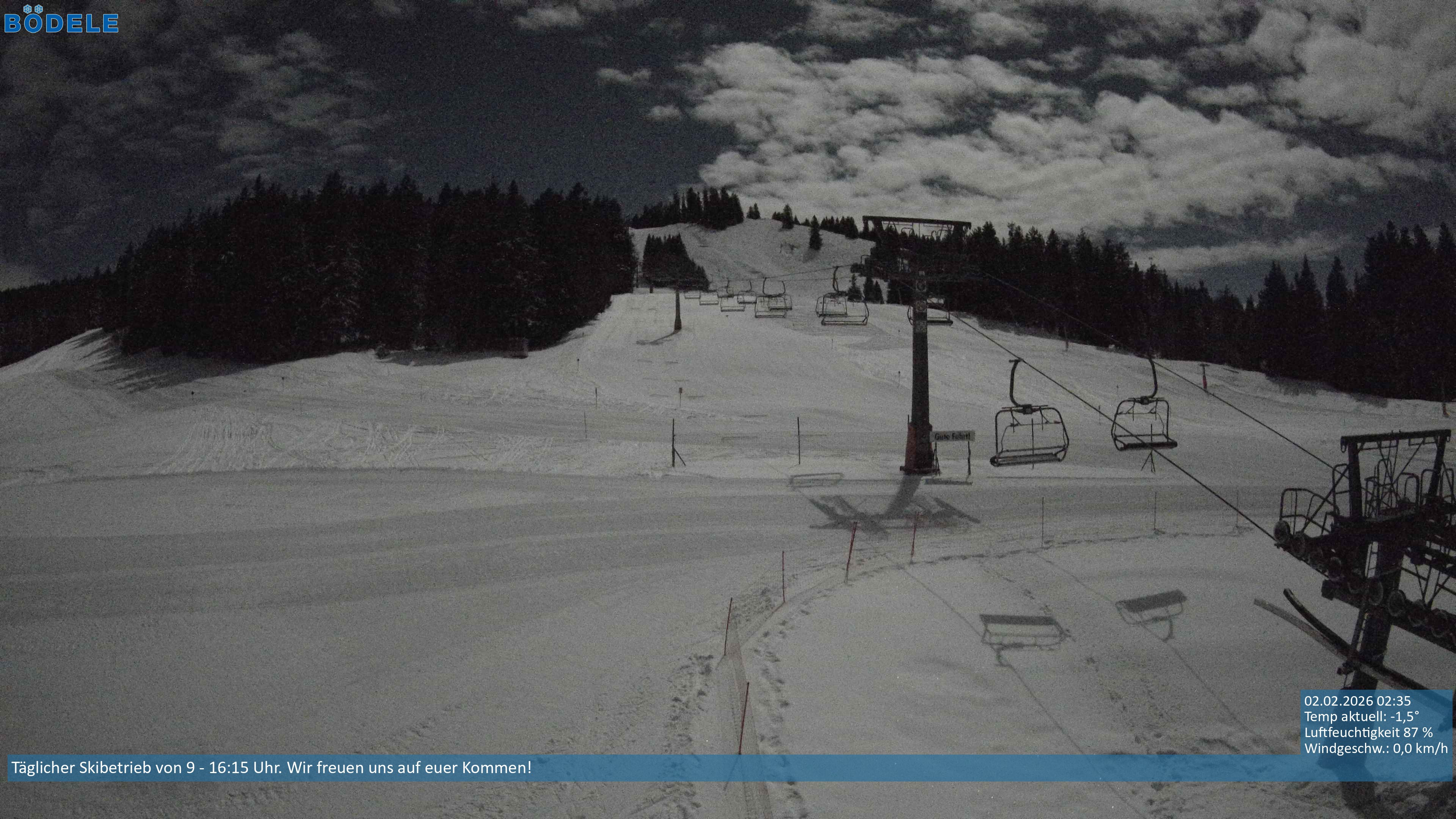 Archiv Foto Webcam Lanklift am Bödele