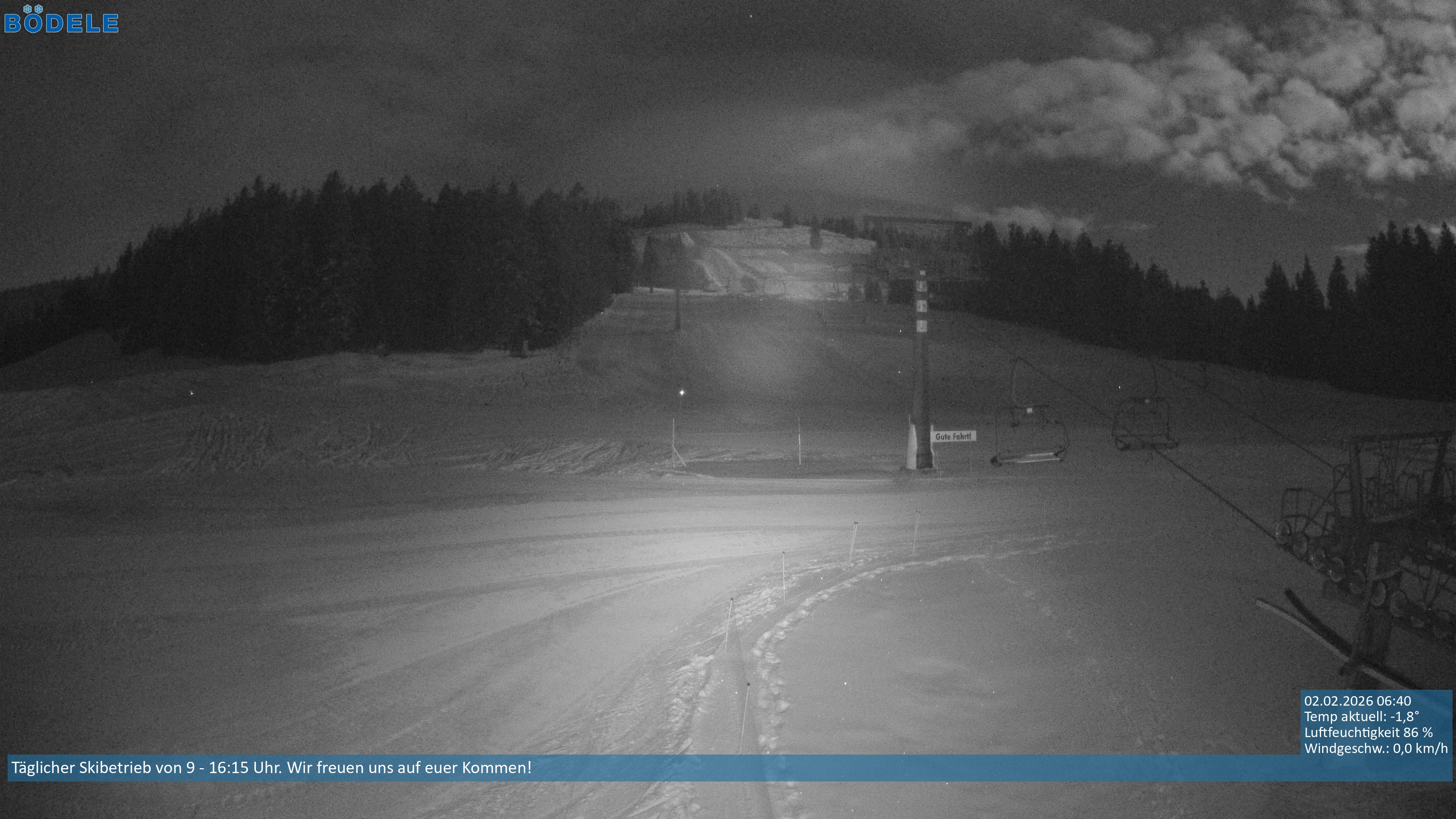 Archiv Foto Webcam Lanklift am Bödele
