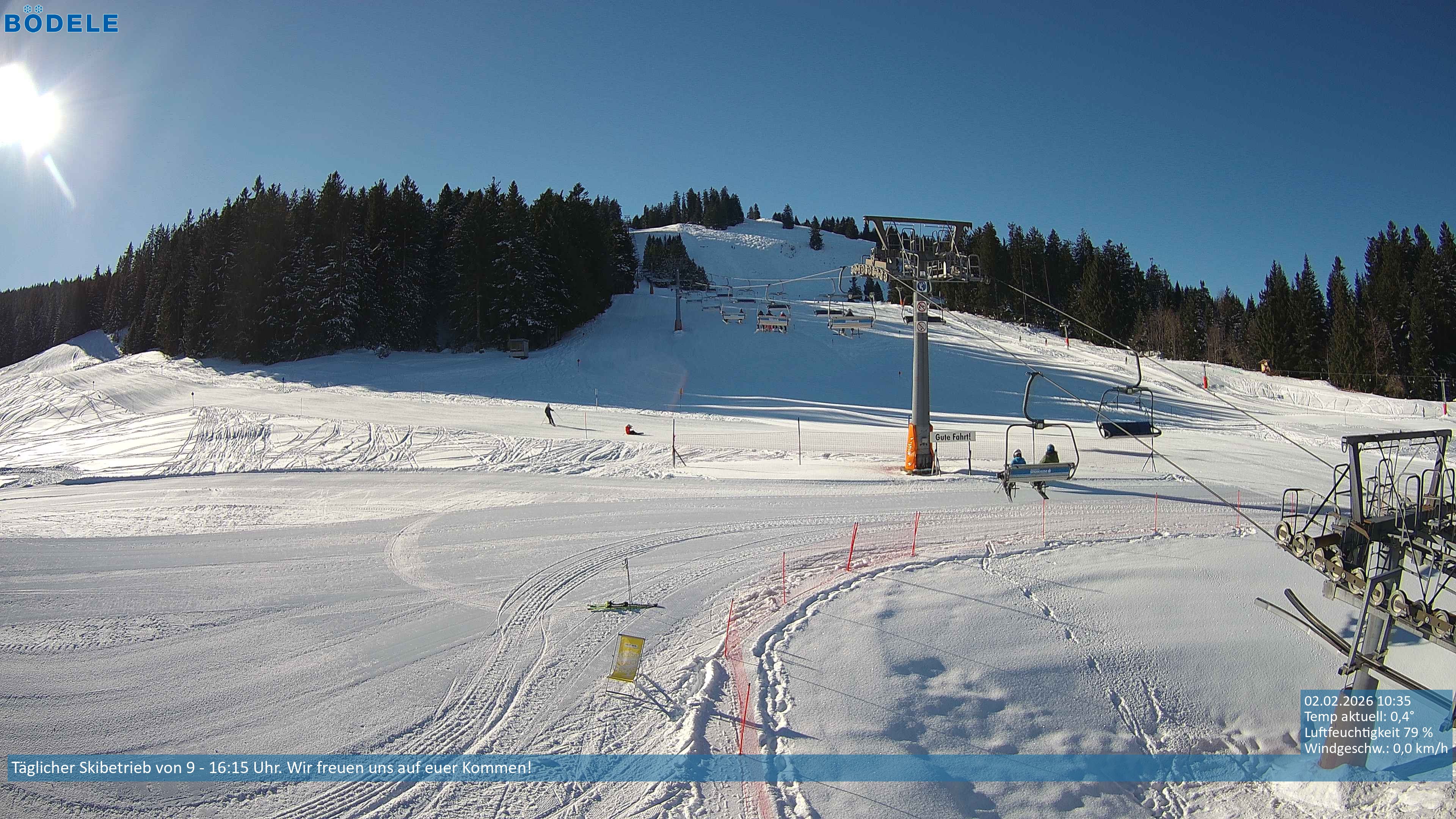 Archiv Foto Webcam Lanklift am Bödele