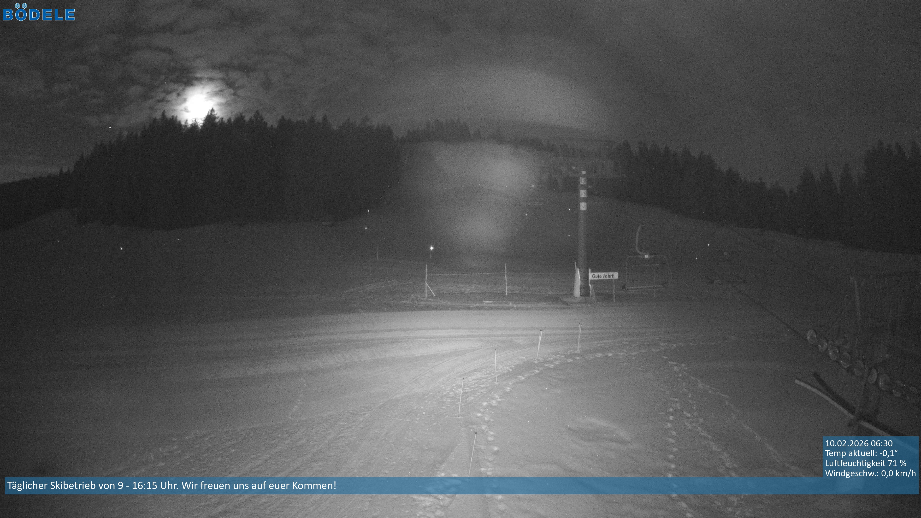 Archiv Foto Webcam Lanklift am Bödele