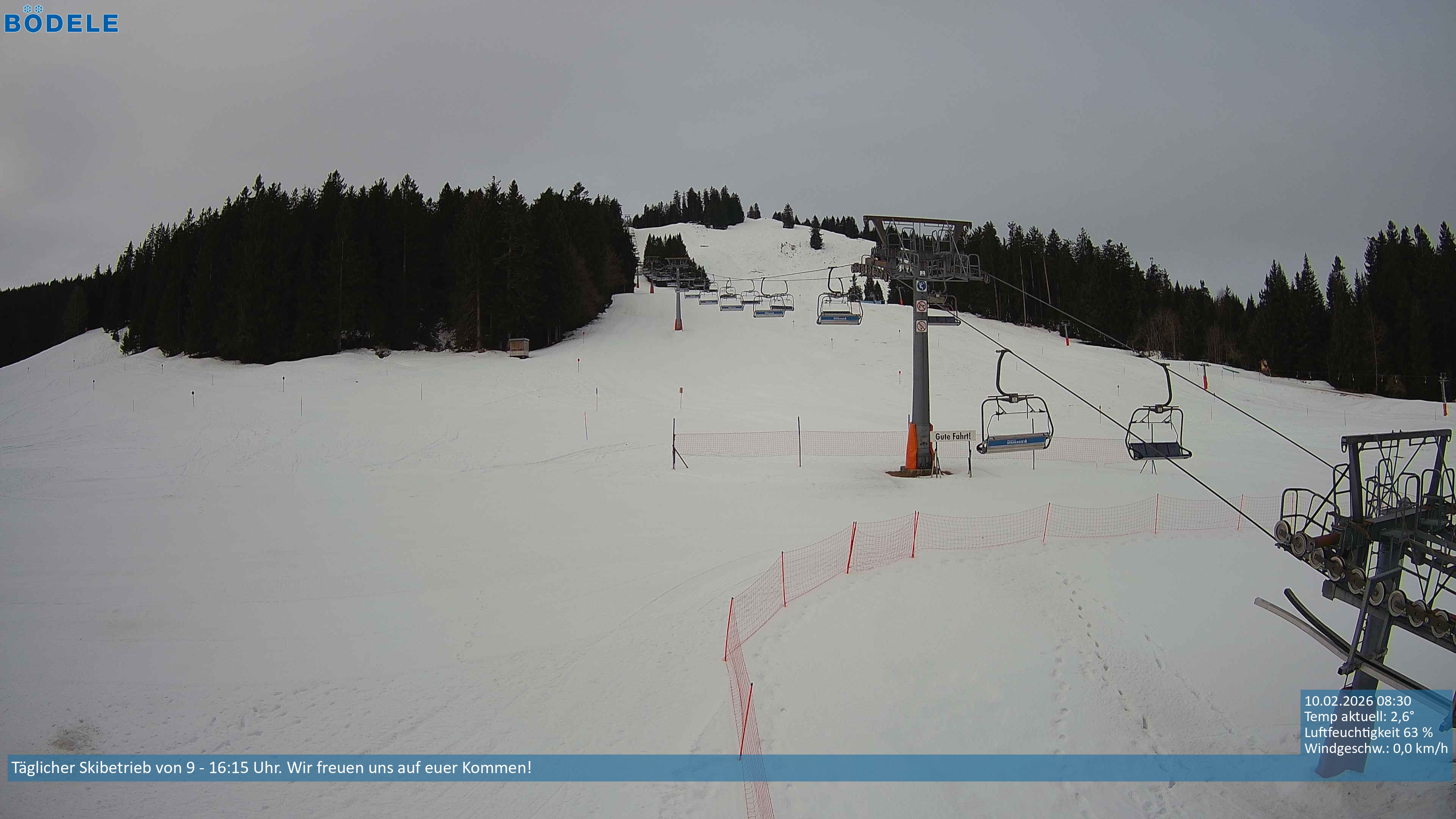 Archiv Foto Webcam Lanklift am Bödele