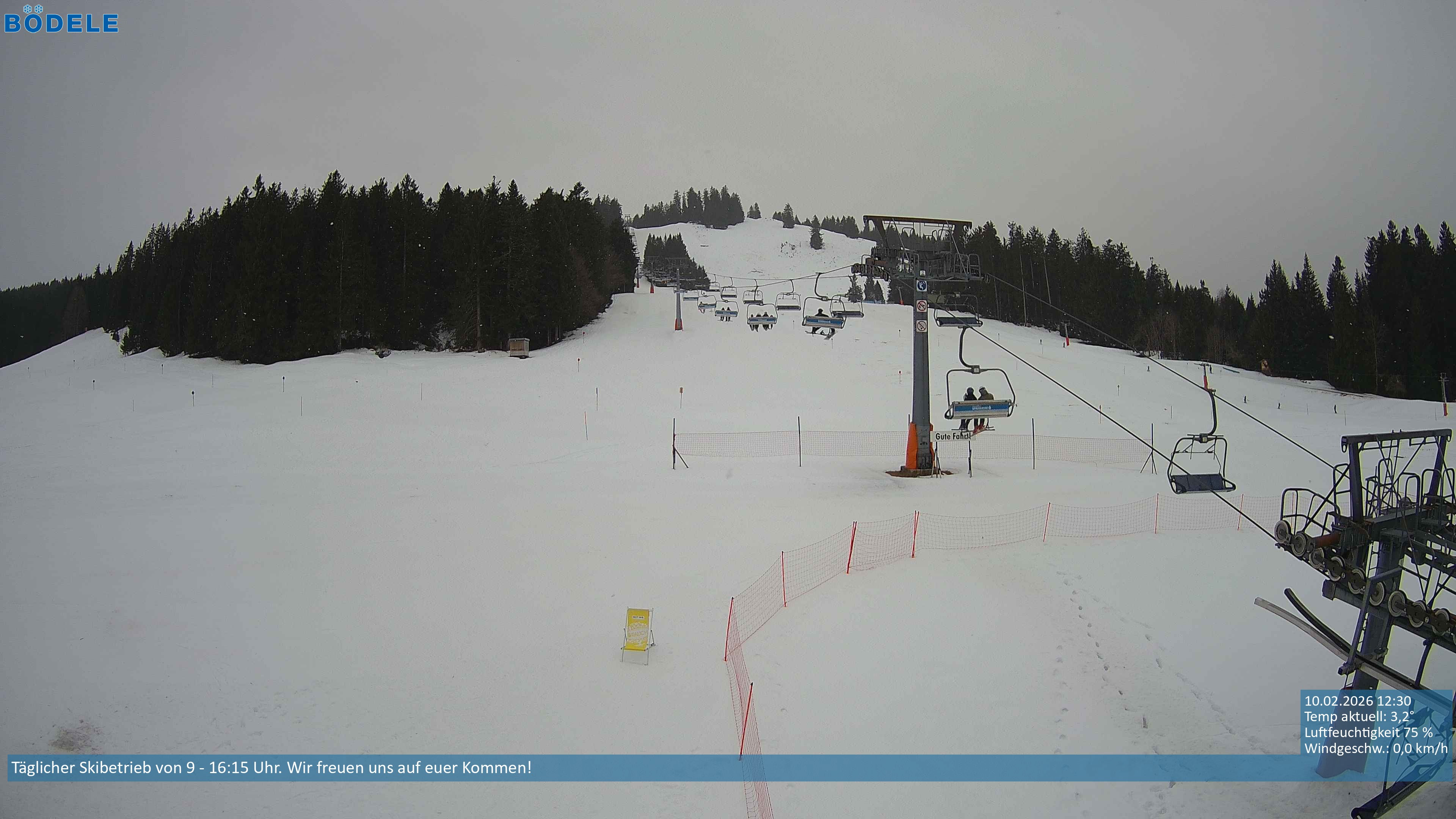 Archiv Foto Webcam Lanklift am Bödele