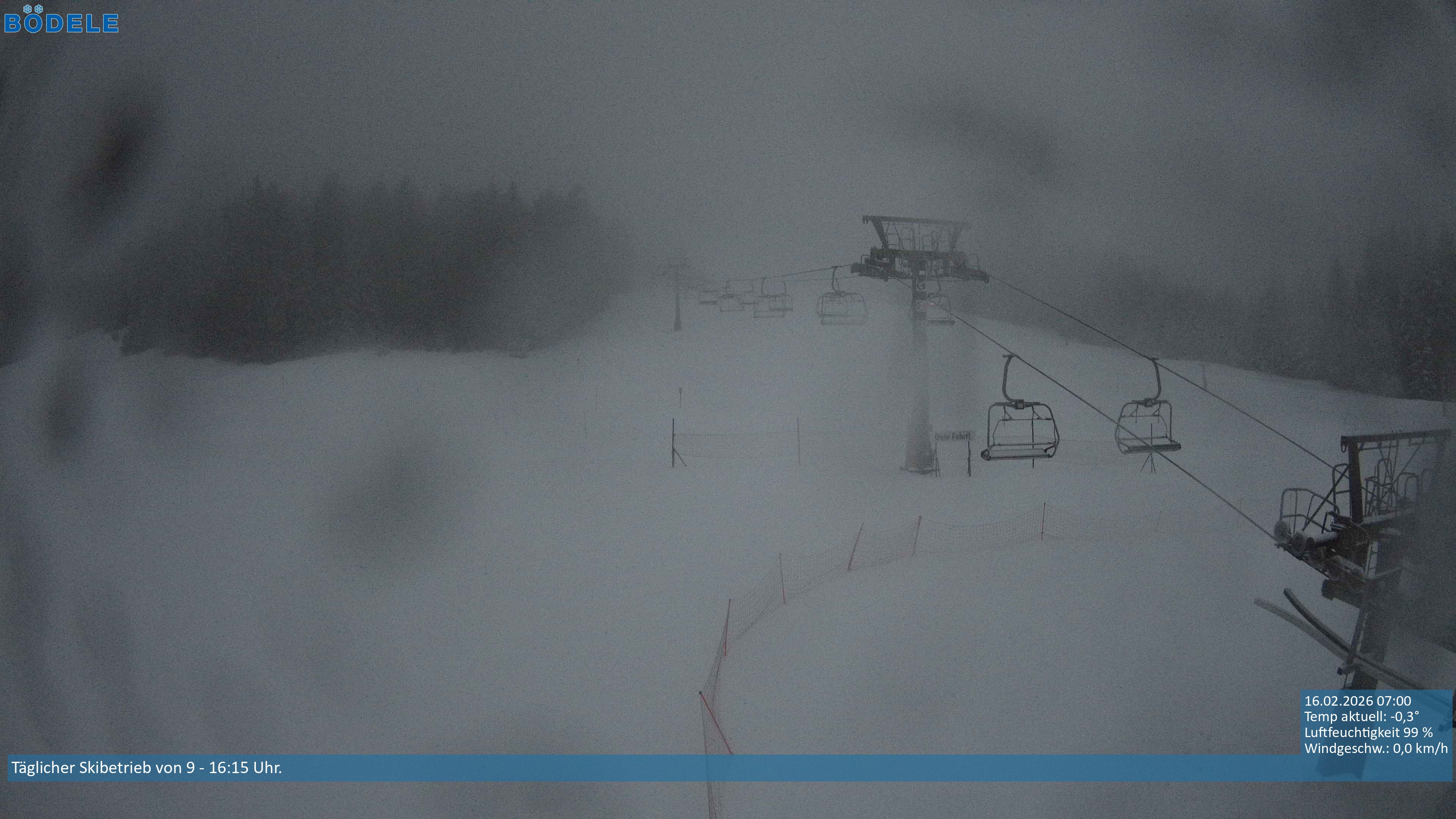 Archiv Foto Webcam Lanklift am Bödele