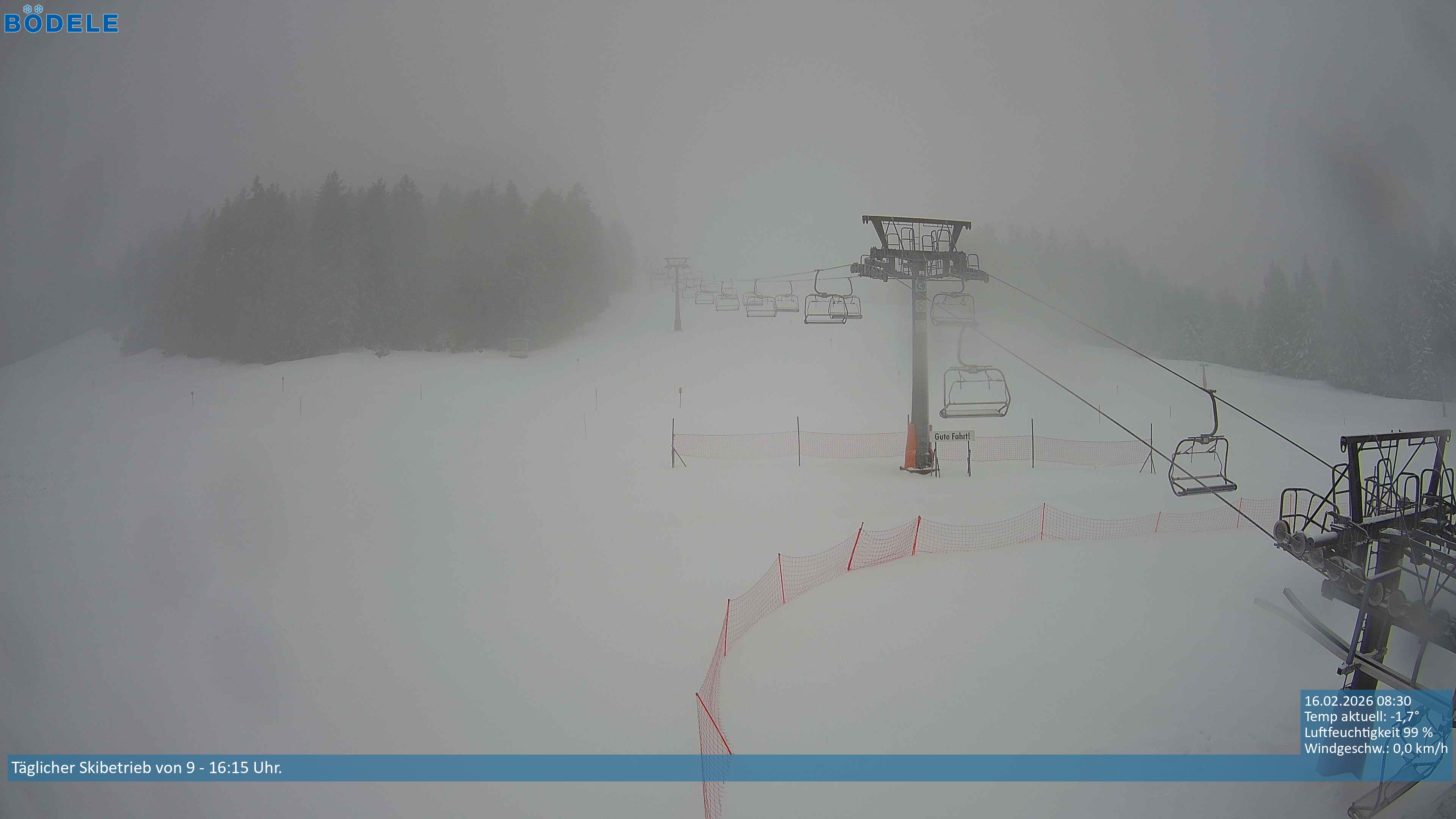 Archiv Foto Webcam Lanklift am Bödele