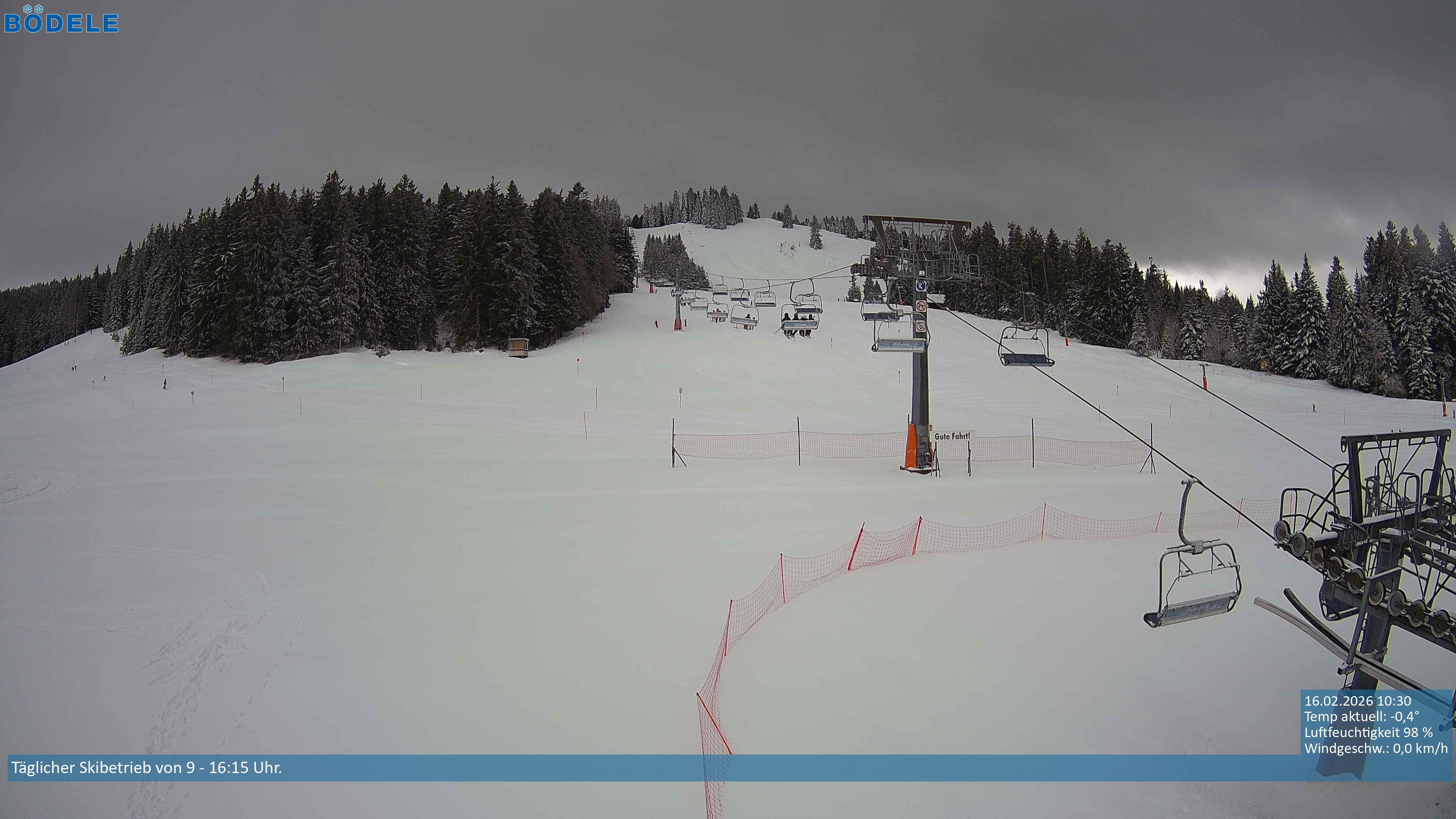 Archiv Foto Webcam Lanklift am Bödele