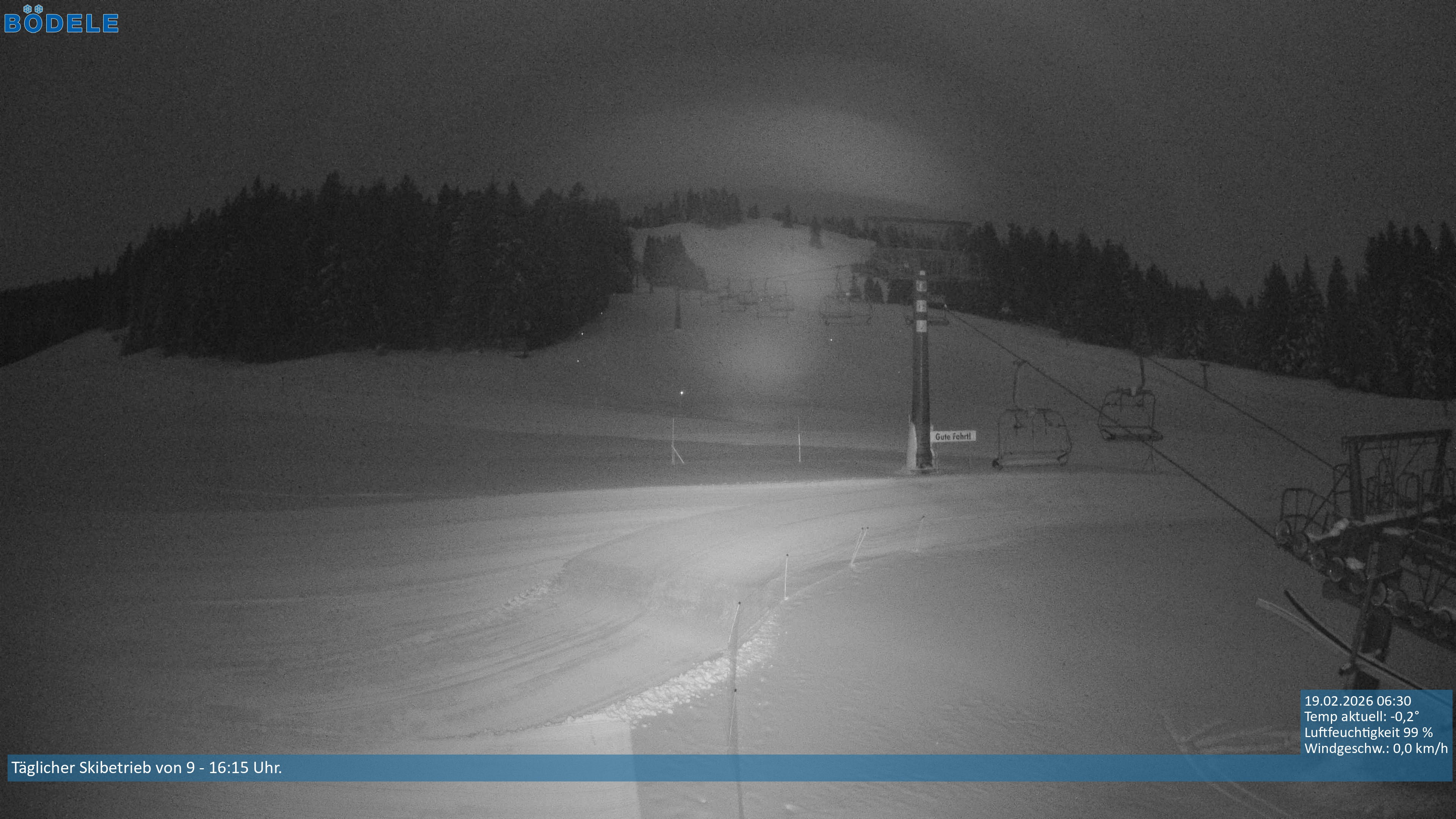 Archiv Foto Webcam Lanklift am Bödele