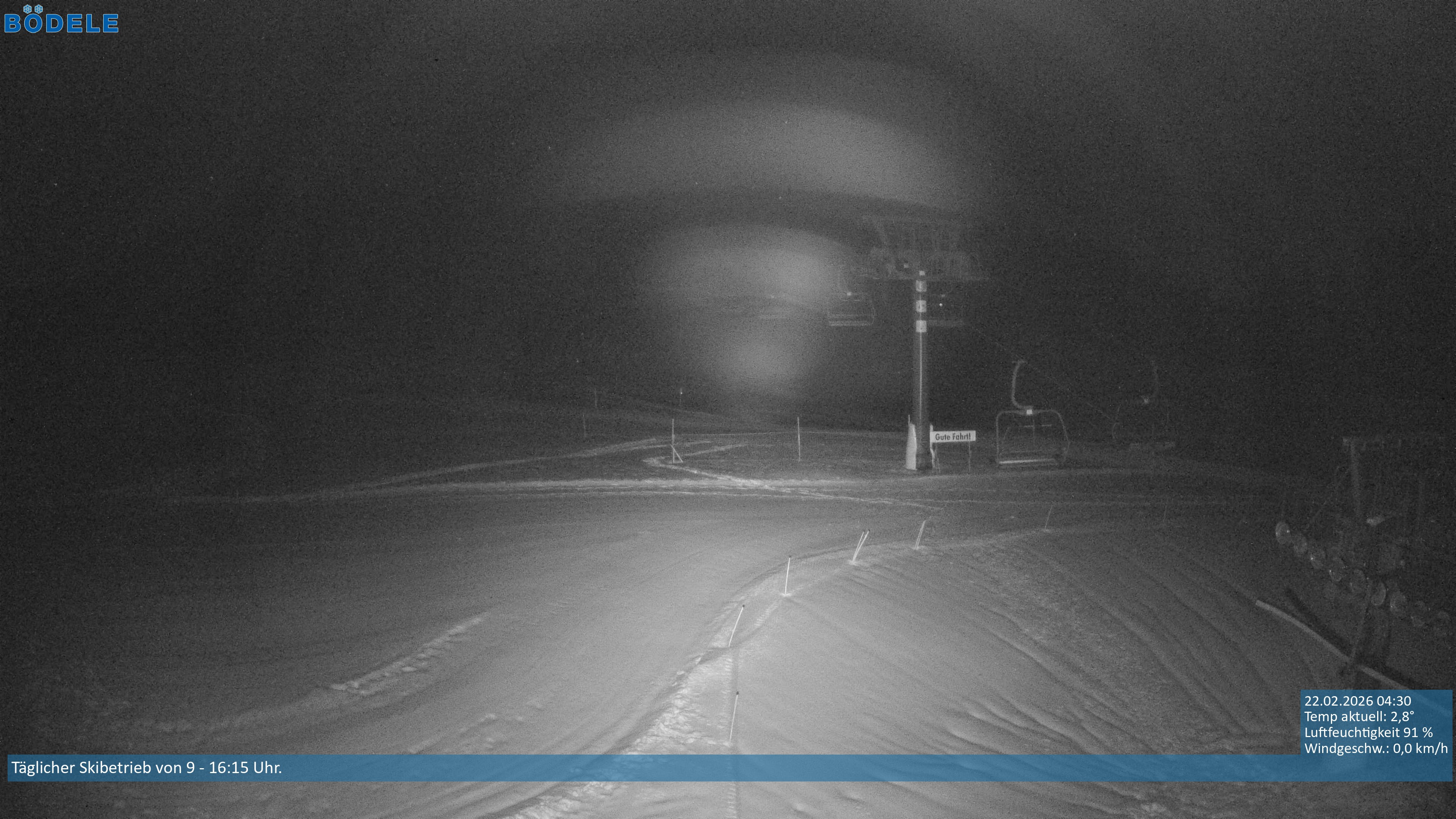 Archiv Foto Webcam Lanklift am Bödele