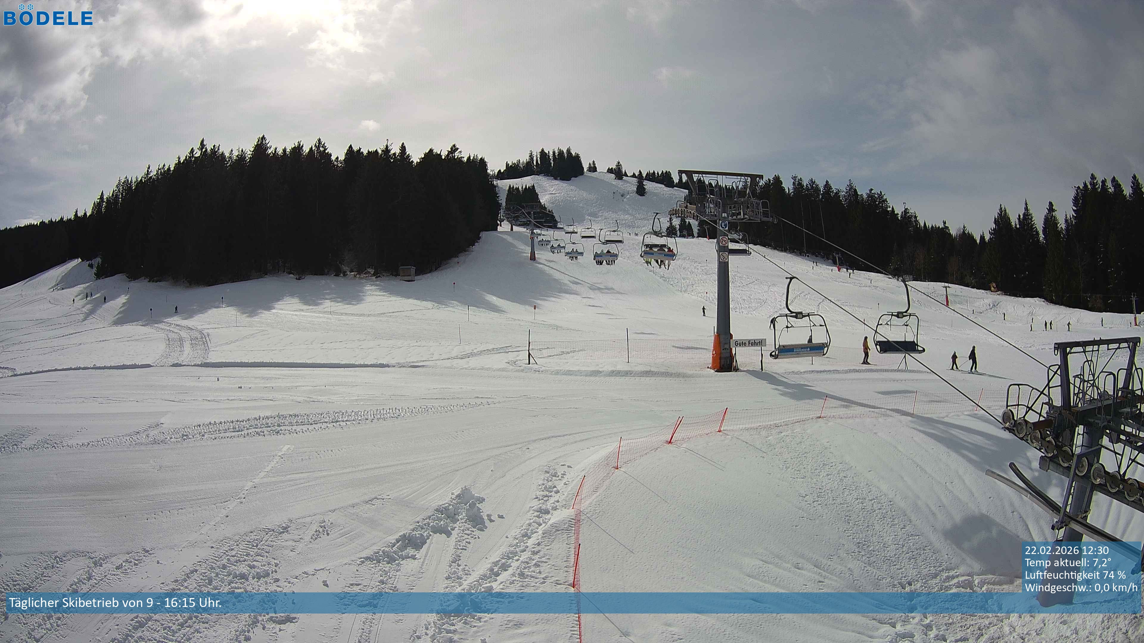 Archiv Foto Webcam Lanklift am Bödele