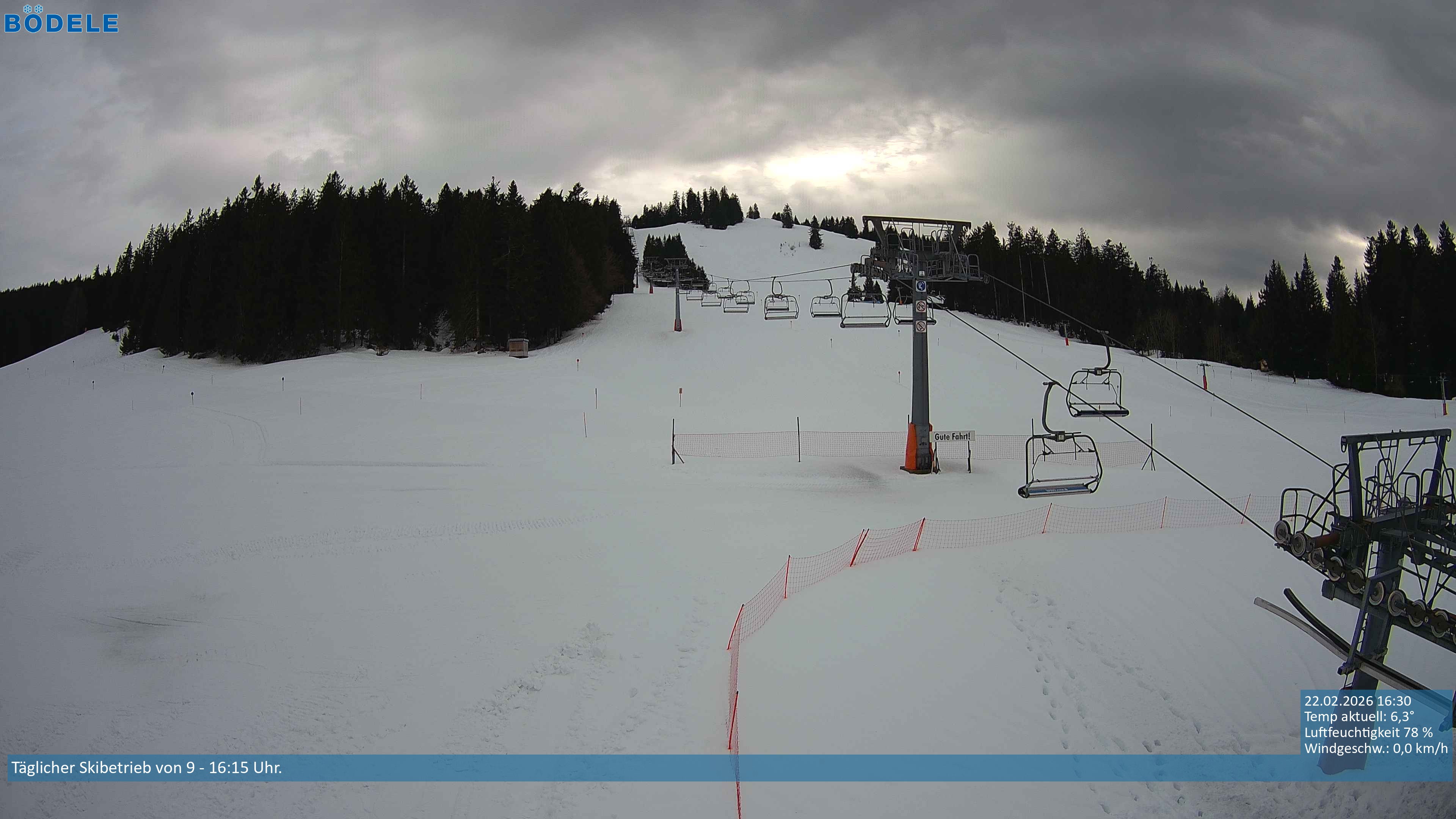 Archiv Foto Webcam Lanklift am Bödele