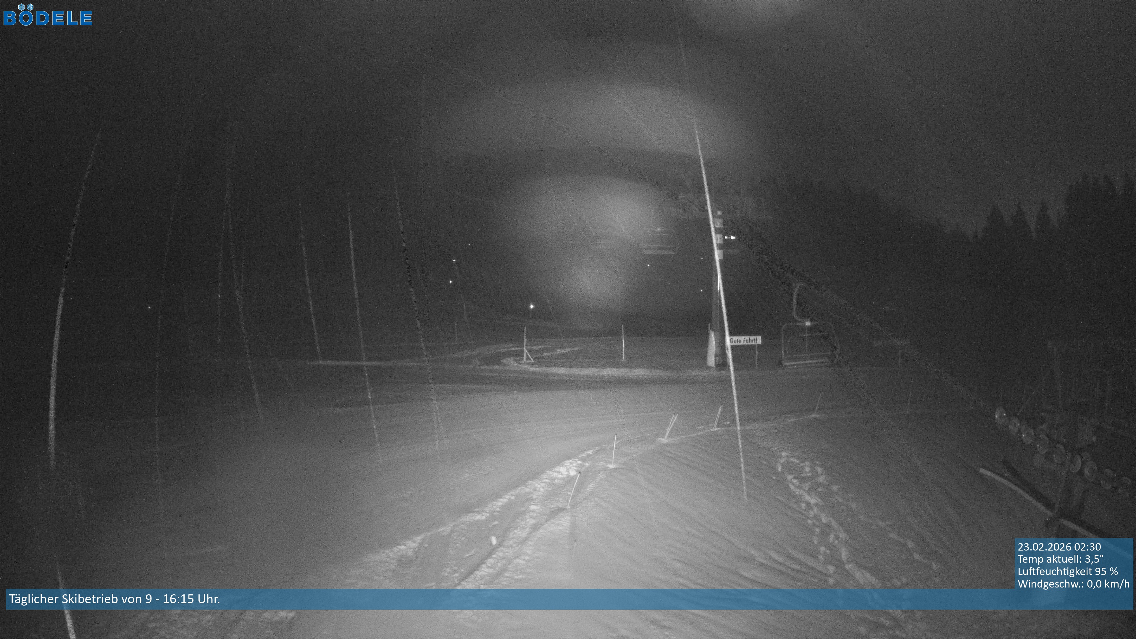 Archived image Webcam Chair lift Lank near Schwarzenberg