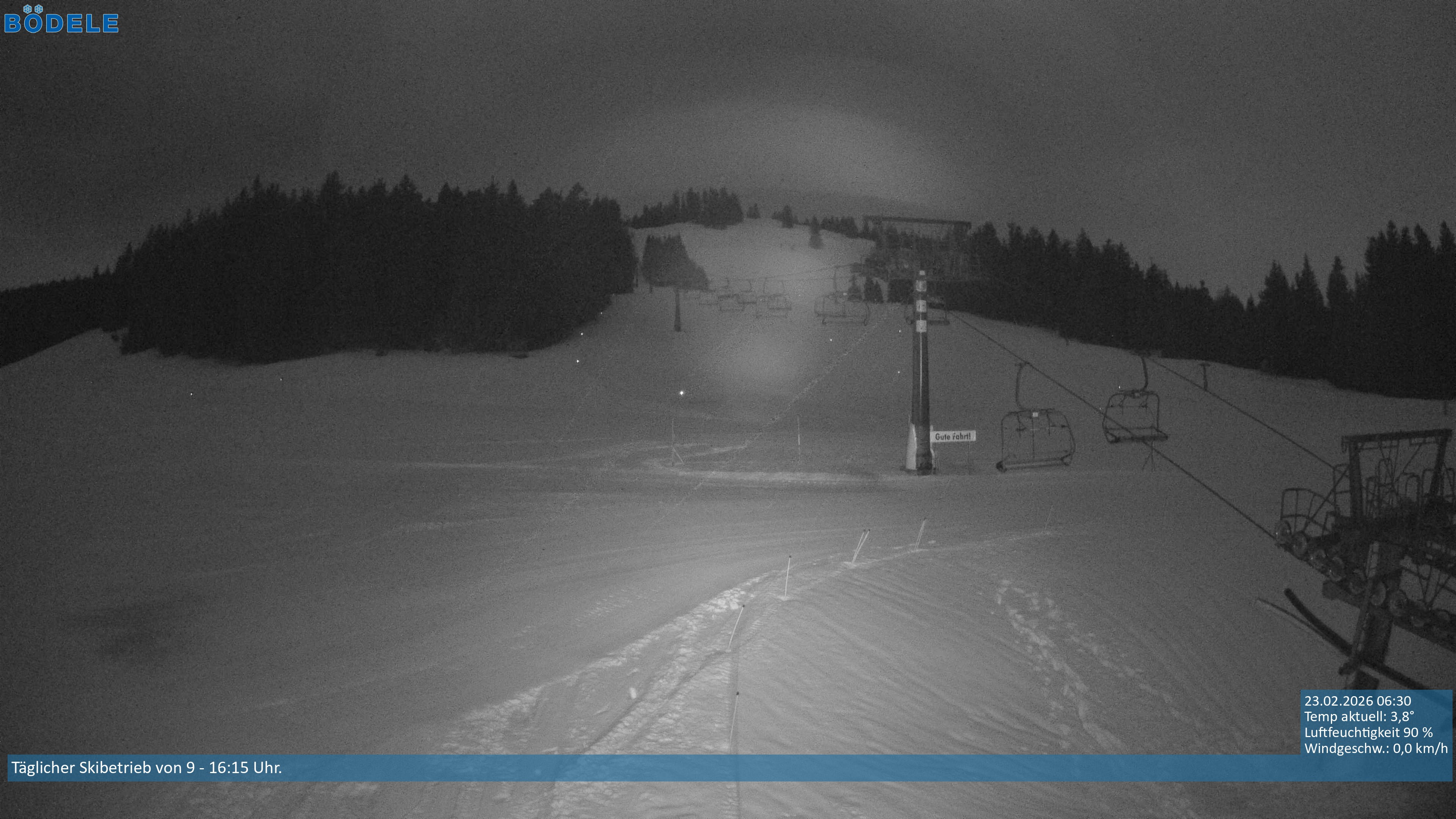 Archived image Webcam Chair lift Lank near Schwarzenberg