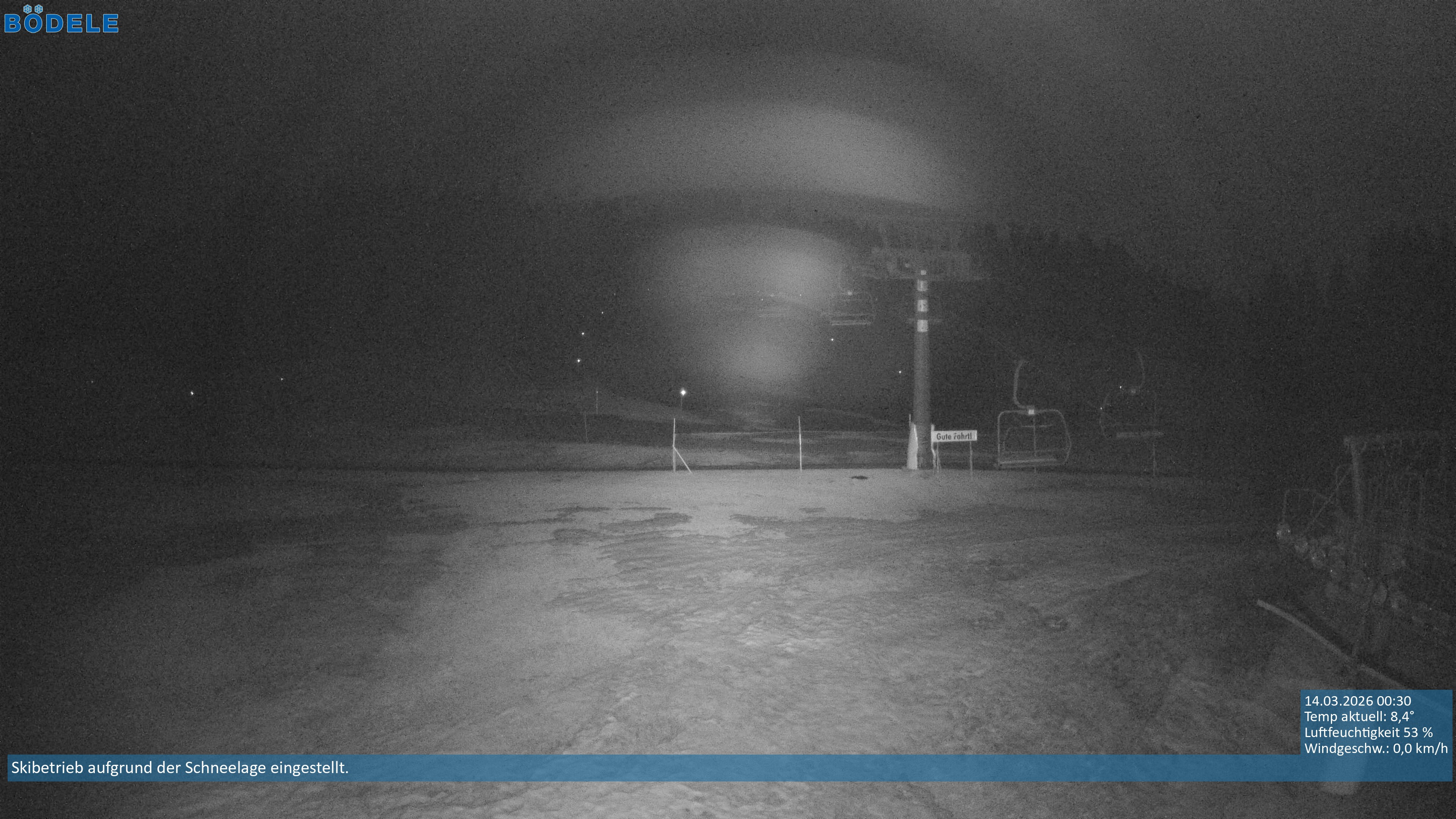 Archiv Foto Webcam Lanklift am Bödele