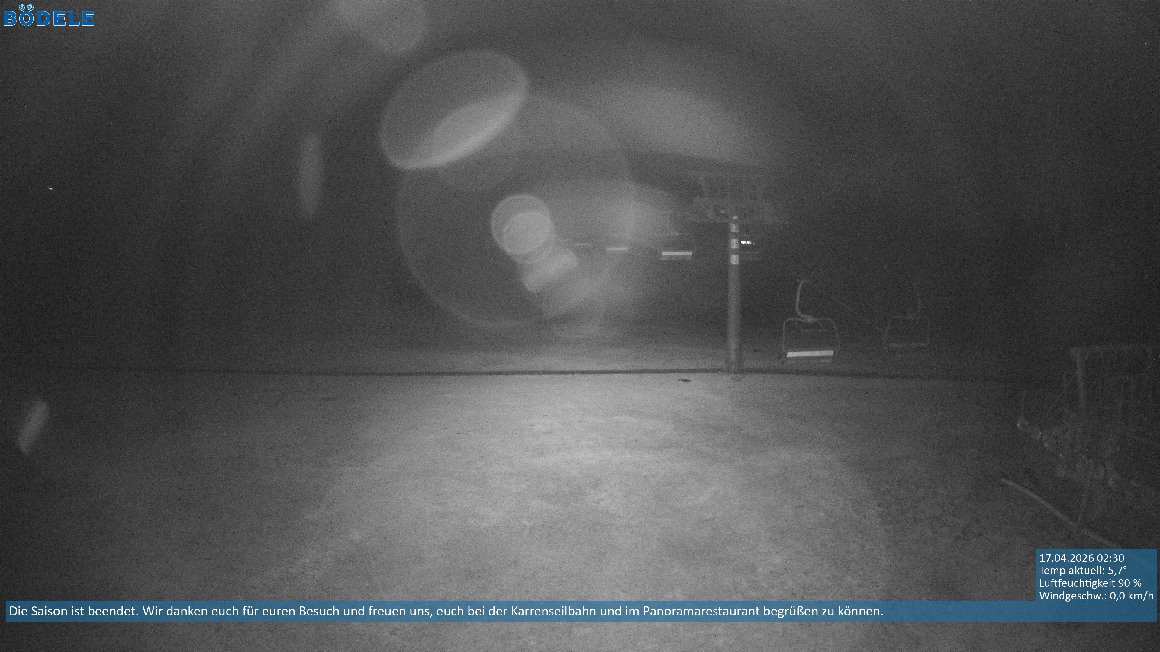 Archiv Foto Webcam Lanklift am Bödele