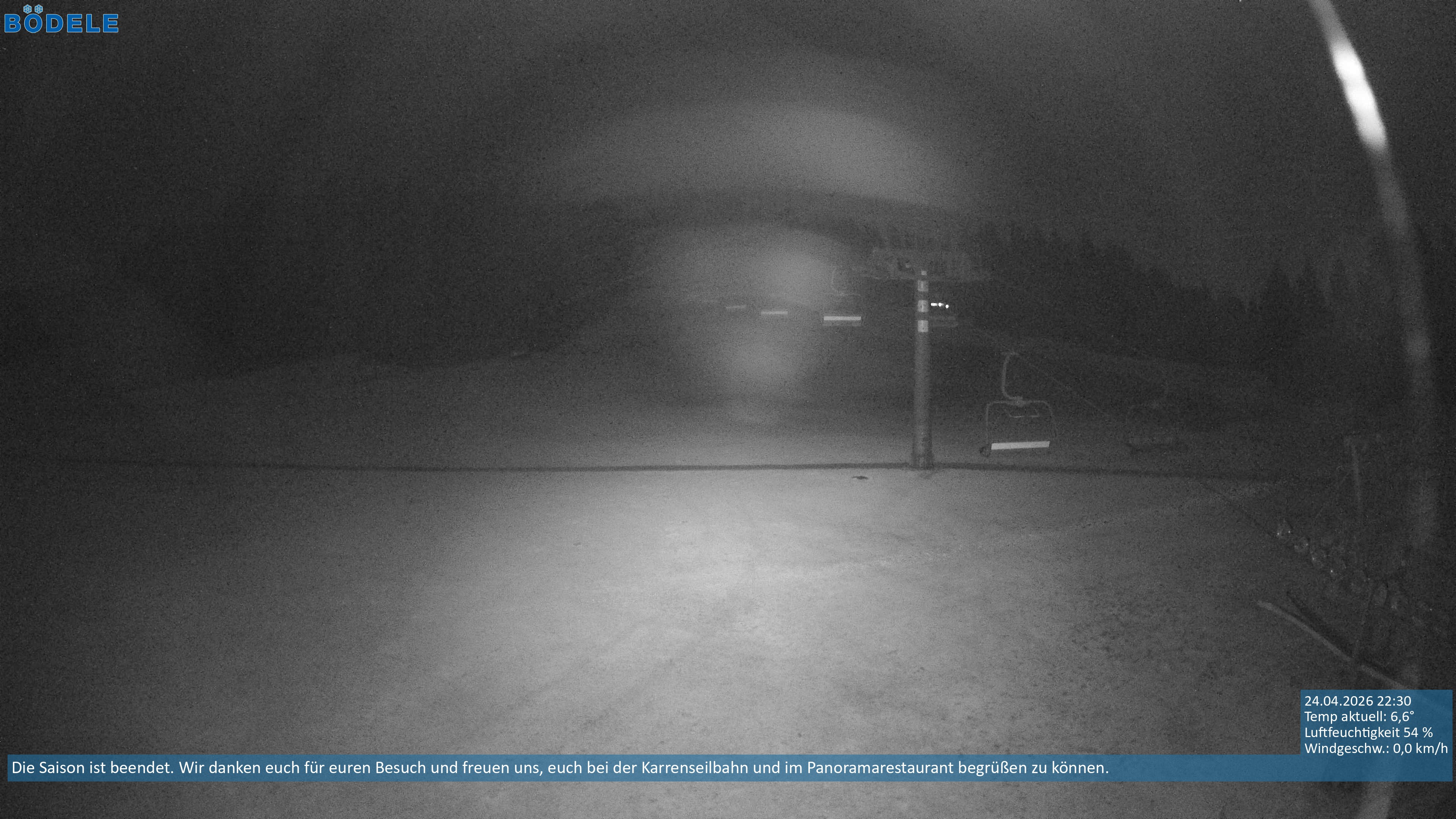 Archiv Foto Webcam Lanklift am Bödele