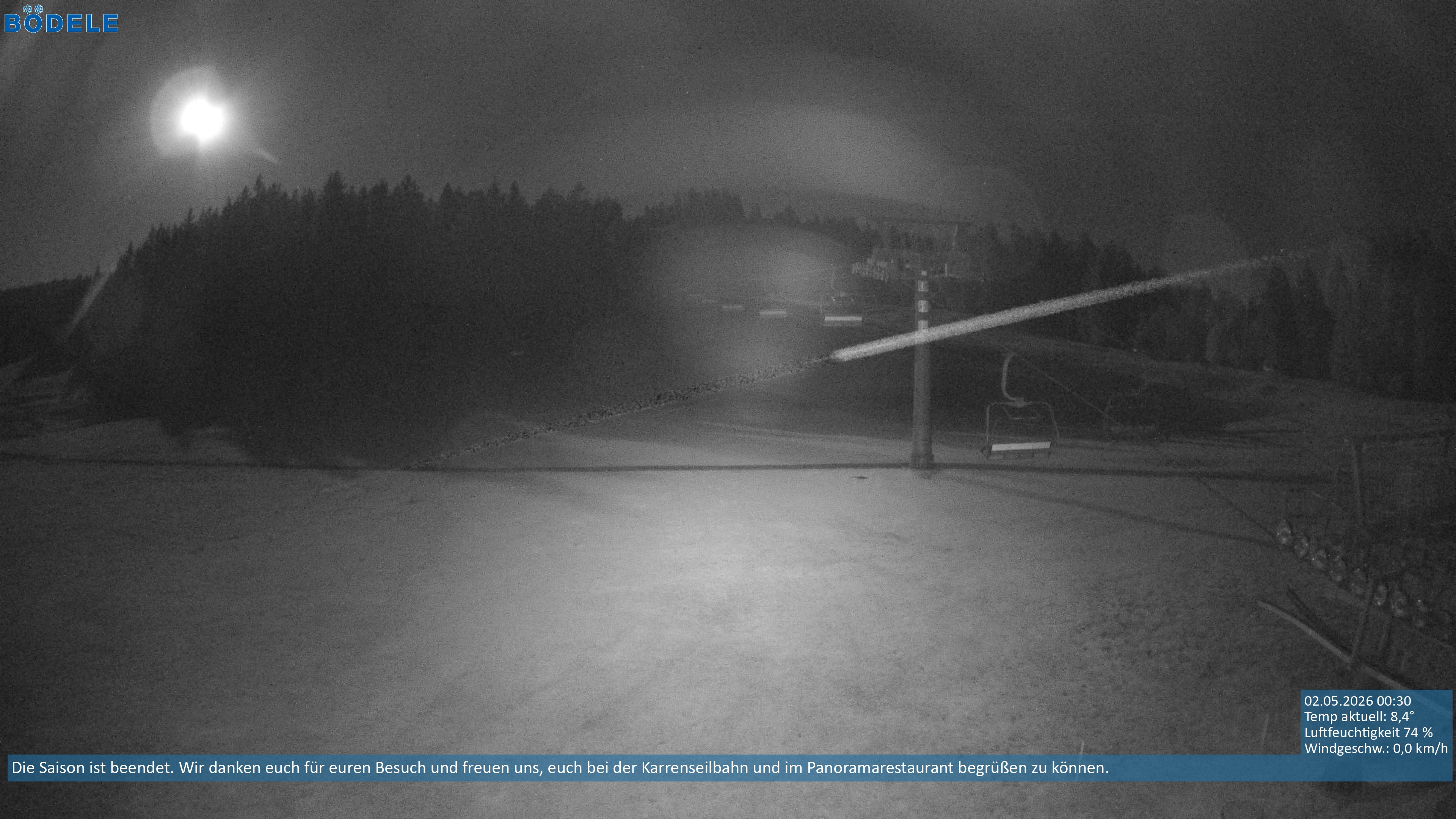 Archived image Webcam Chair lift Lank near Schwarzenberg