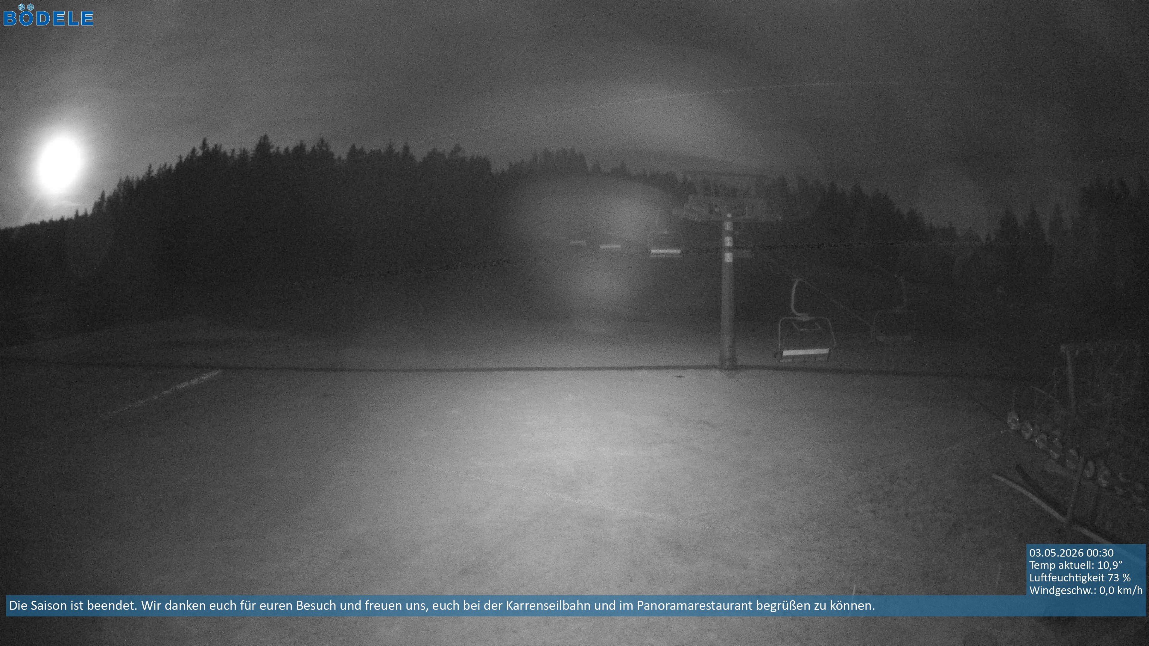 Archived image Webcam Chair lift Lank near Schwarzenberg