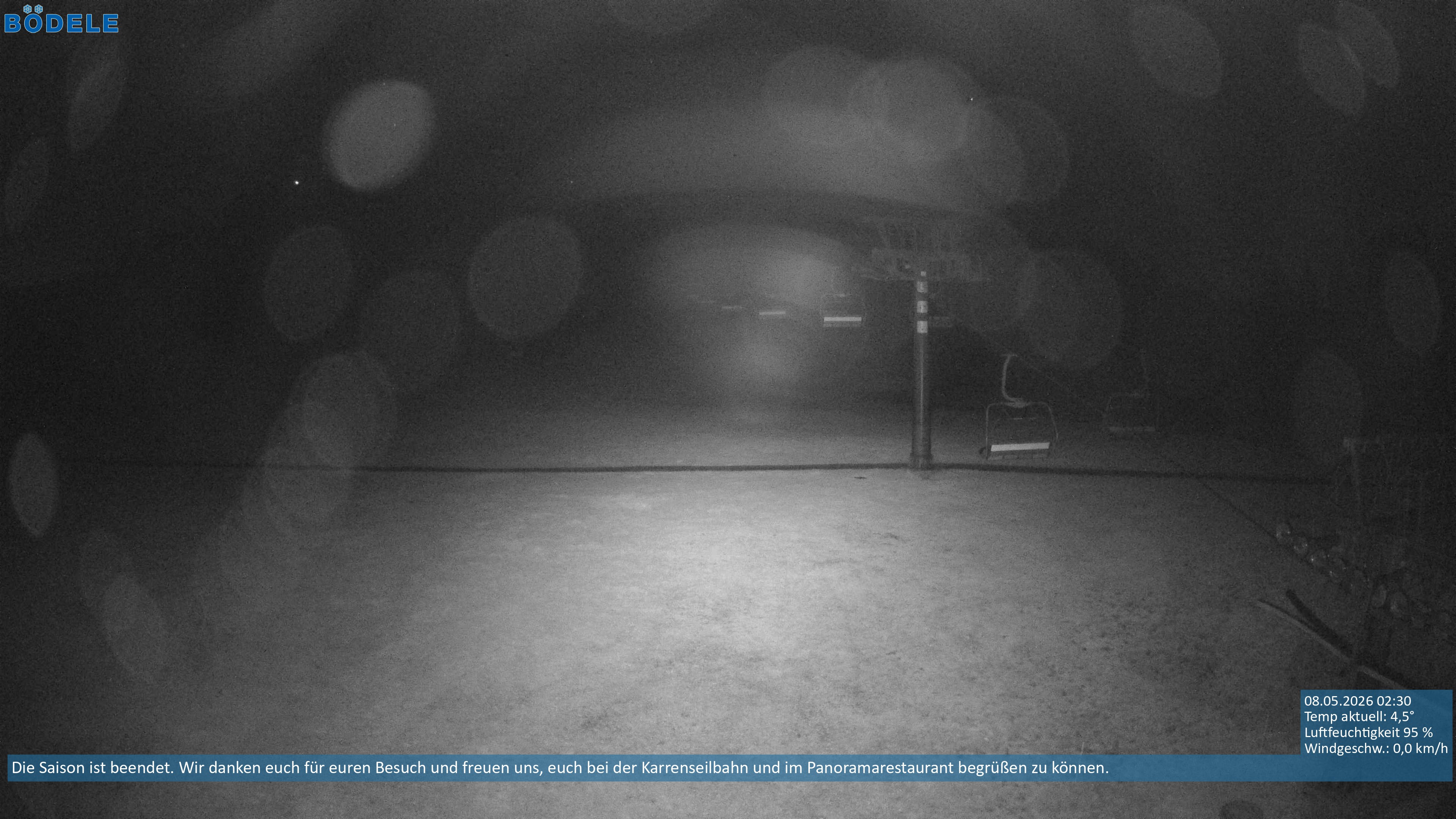 Archiv Foto Webcam Lanklift am Bödele