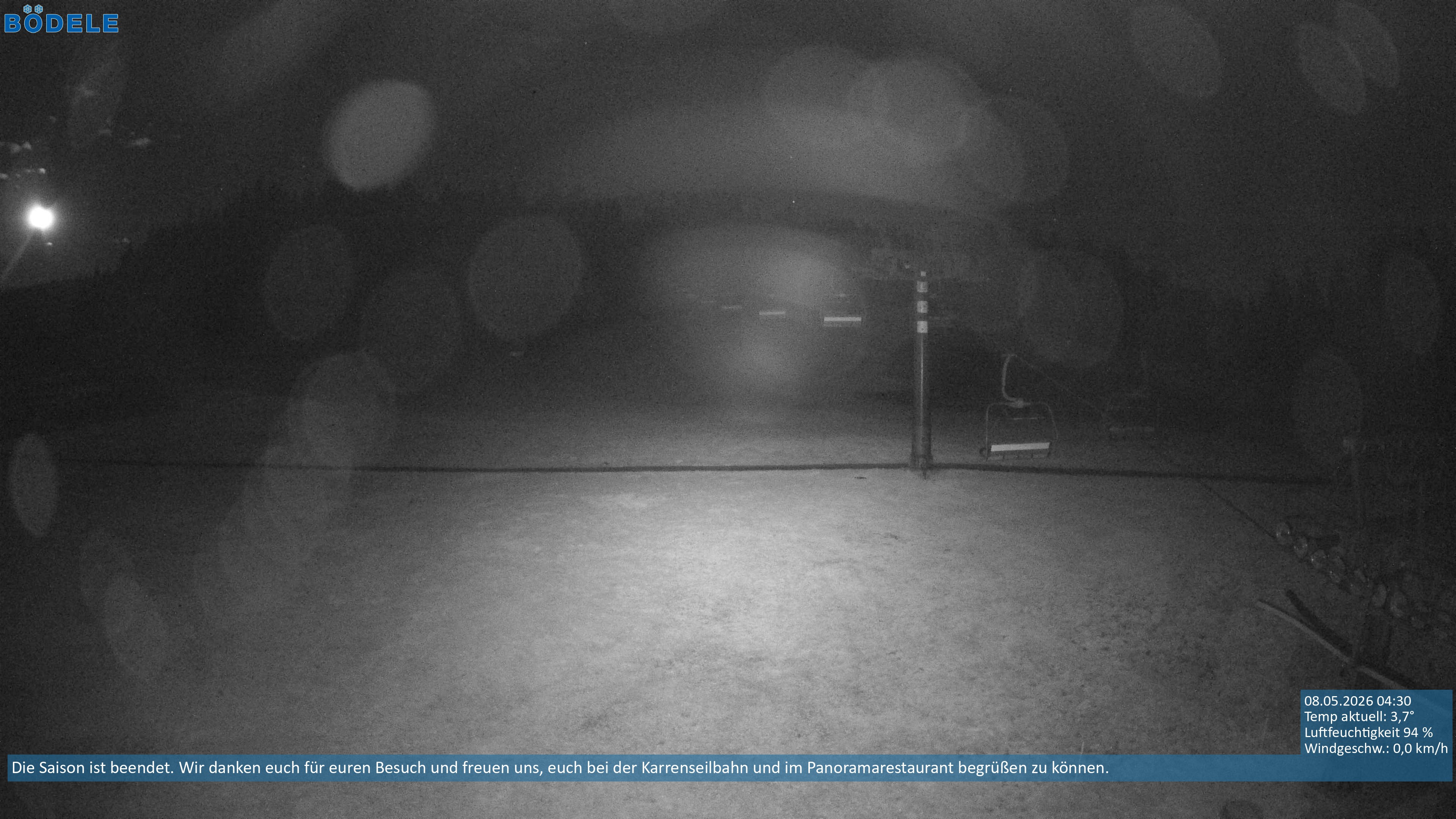 Archiv Foto Webcam Lanklift am Bödele