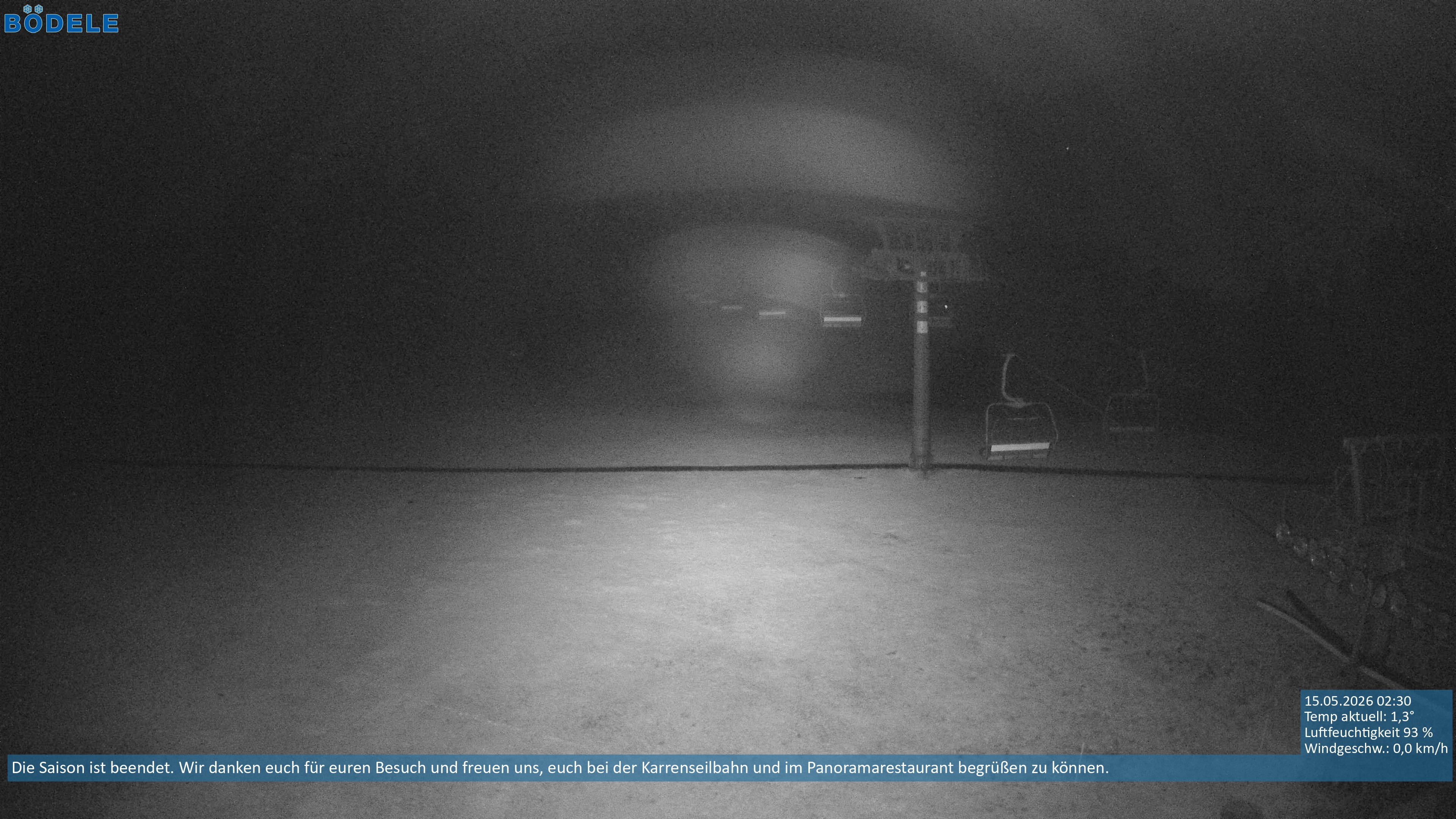 Archiv Foto Webcam Lanklift am Bödele