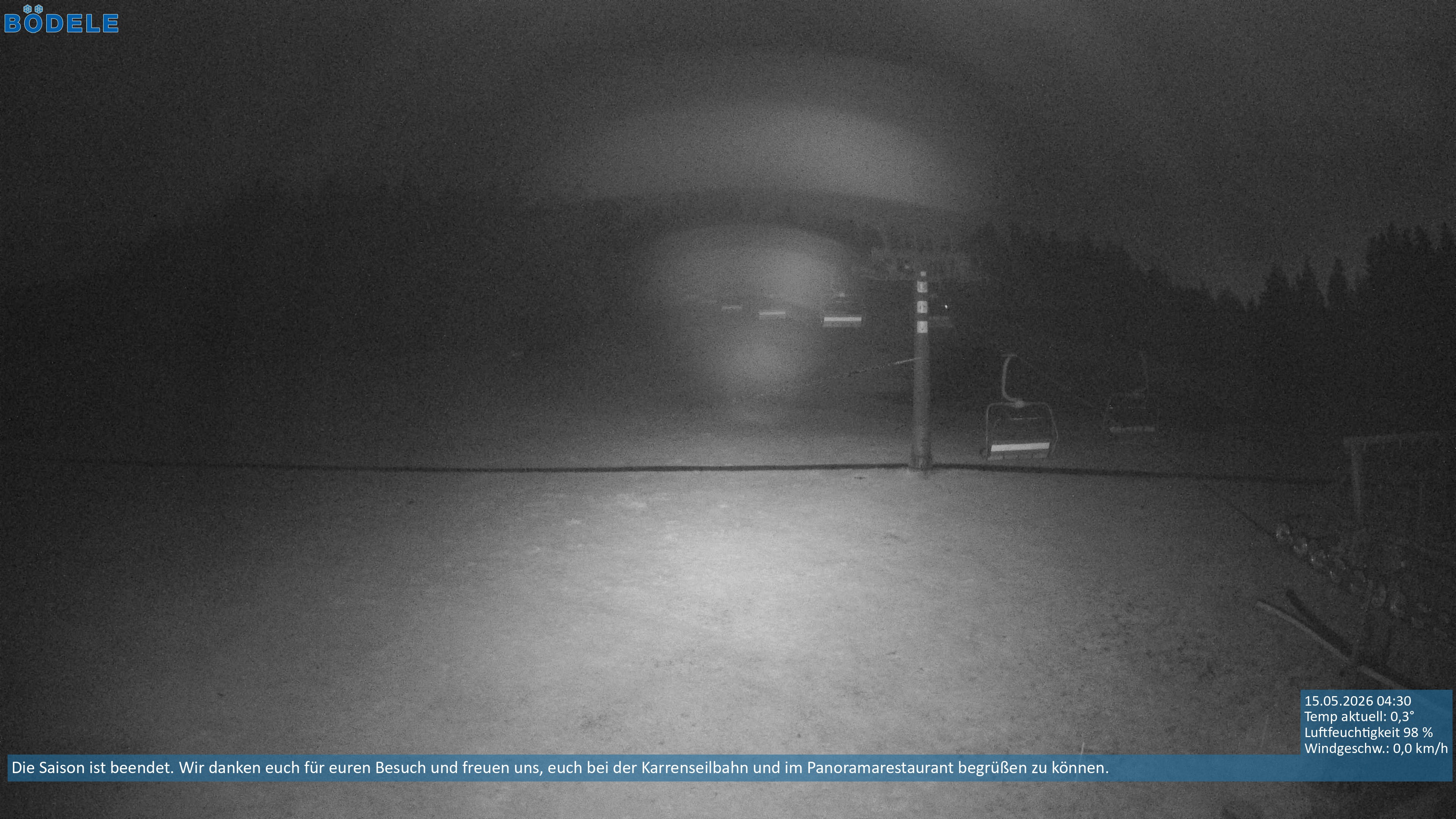 Archiv Foto Webcam Lanklift am Bödele