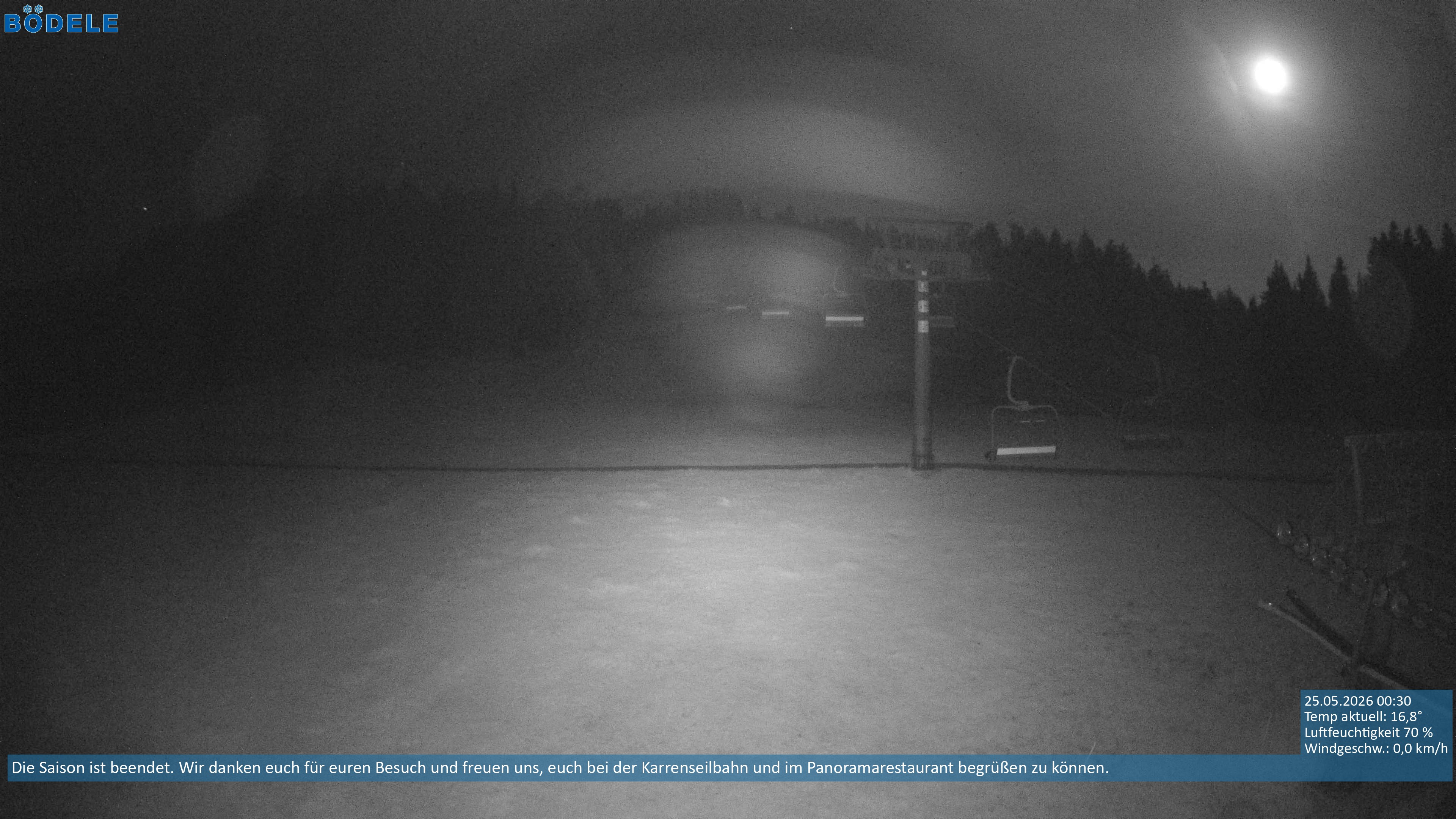 Archiv Foto Webcam Lanklift am Bödele