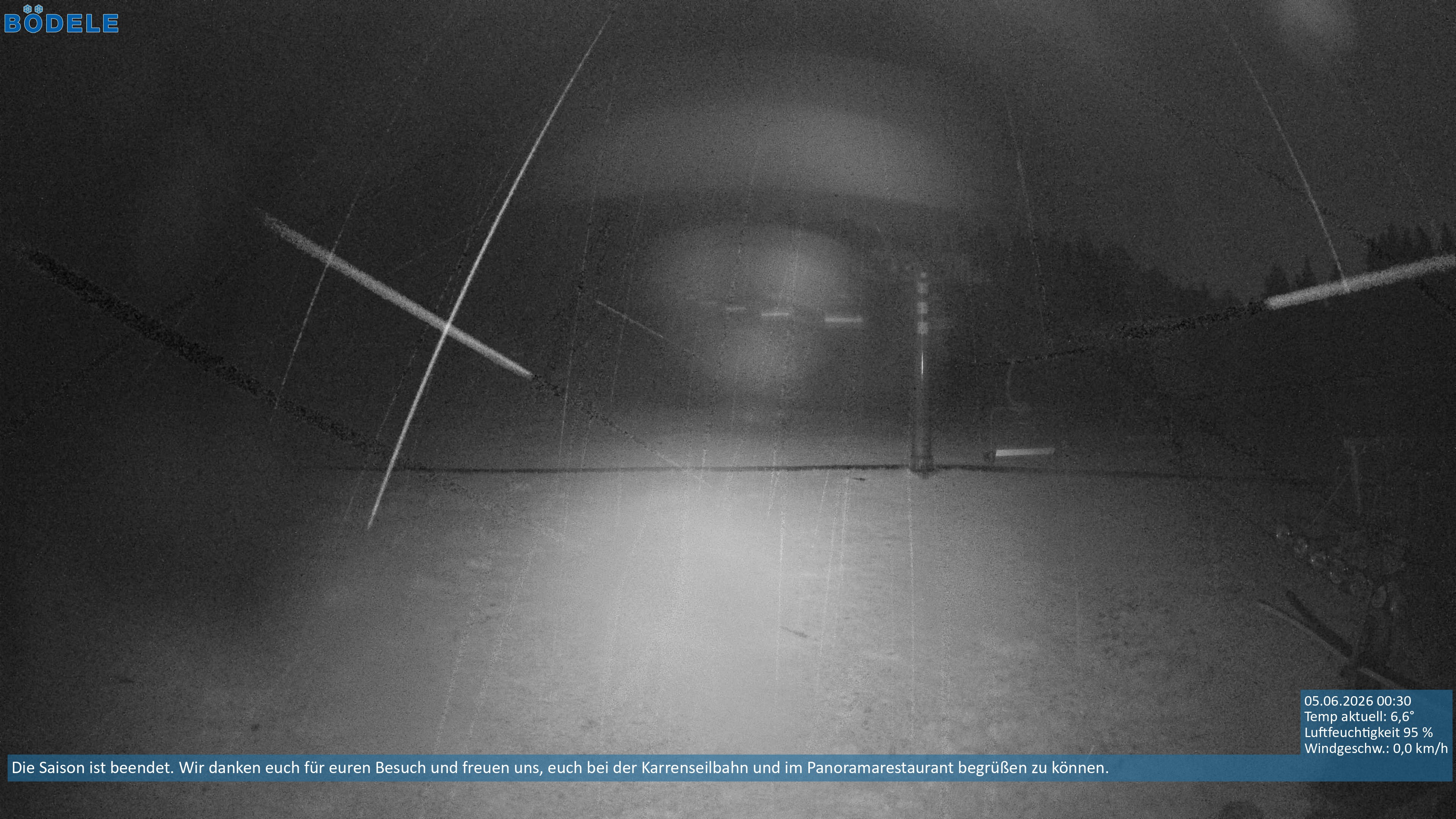 Archiv Foto Webcam Lanklift am Bödele