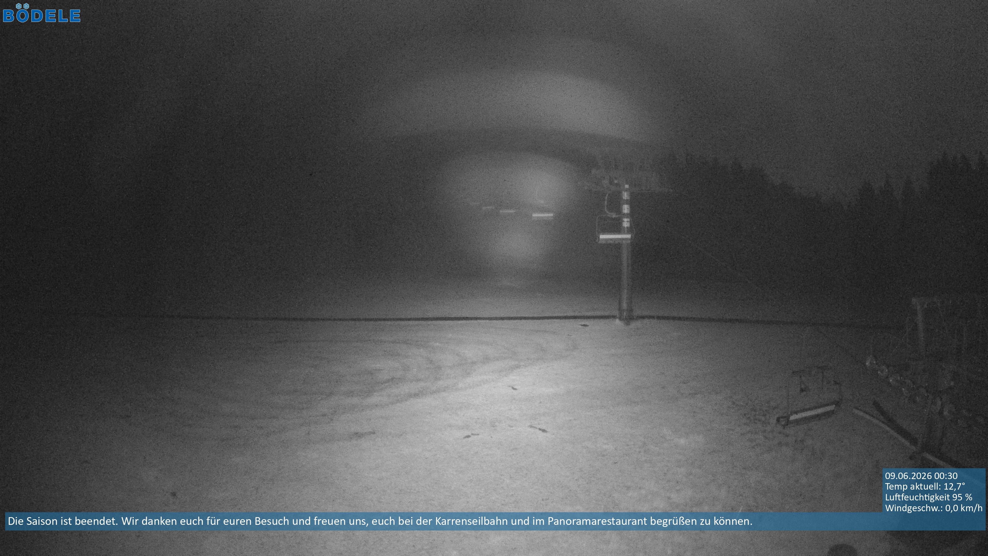 Archiv Foto Webcam Lanklift am Bödele