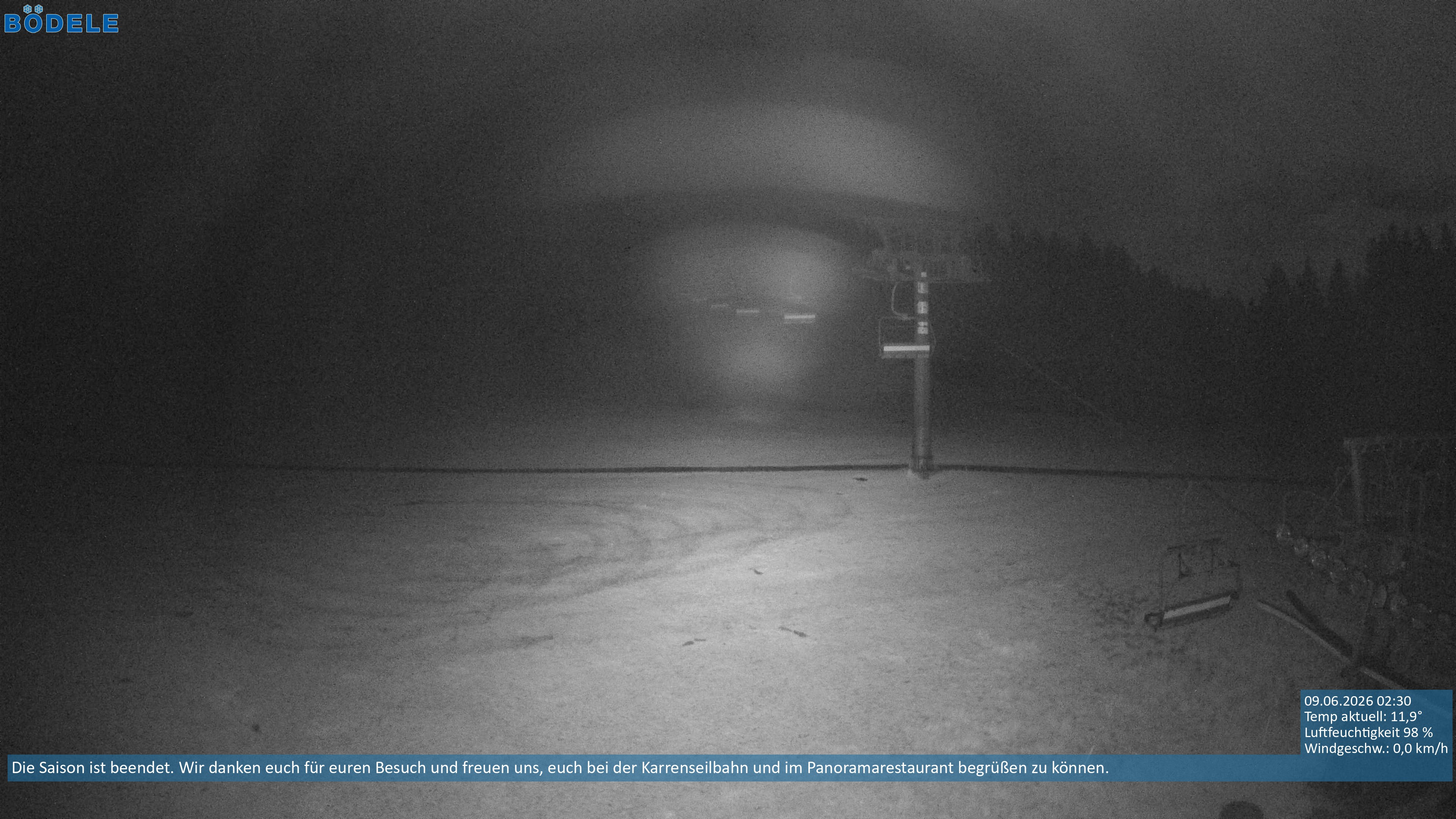 Archiv Foto Webcam Lanklift am Bödele