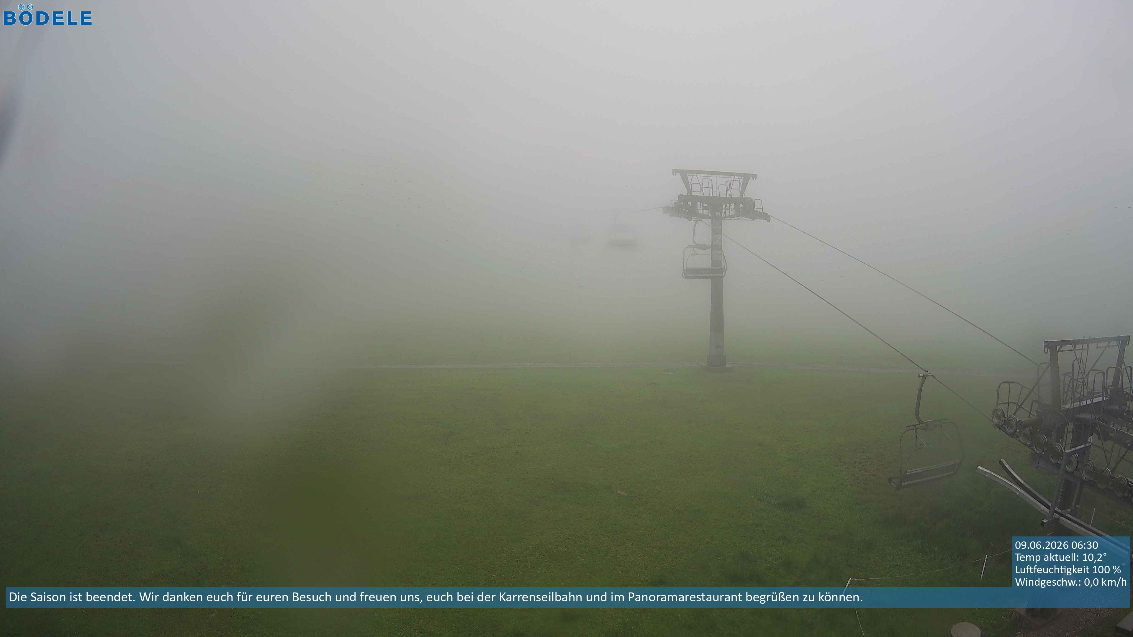 Archiv Foto Webcam Lanklift am Bödele