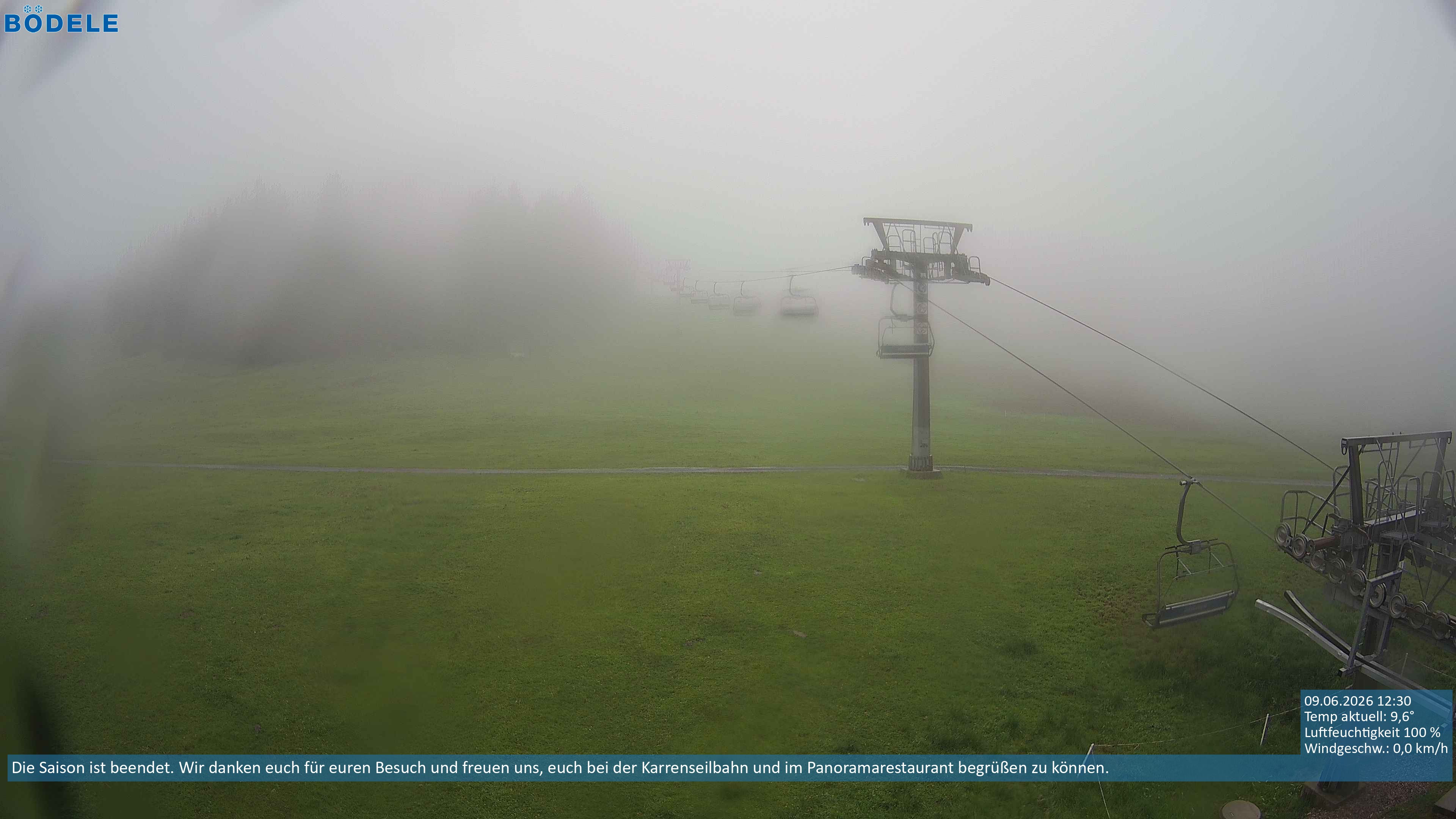 Archiv Foto Webcam Lanklift am Bödele