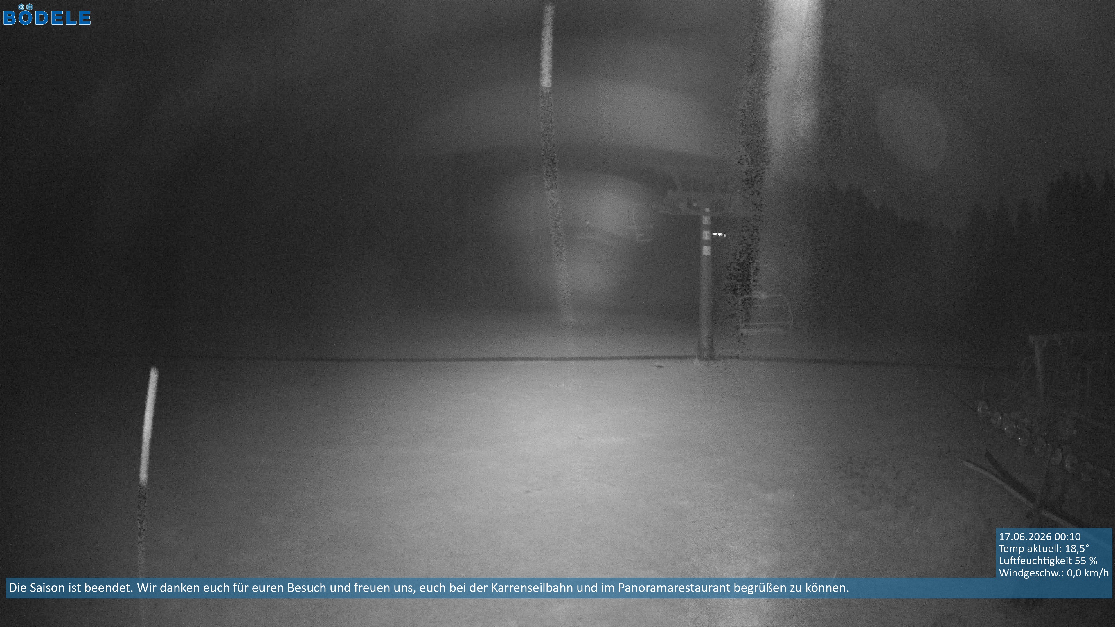 Archiv Foto Webcam Lanklift am Bödele
