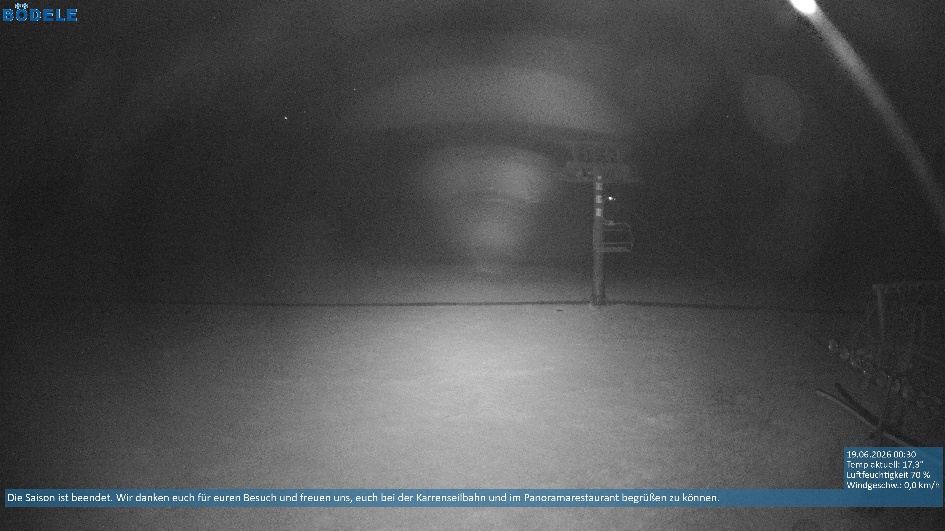 Archiv Foto Webcam Lanklift am Bödele