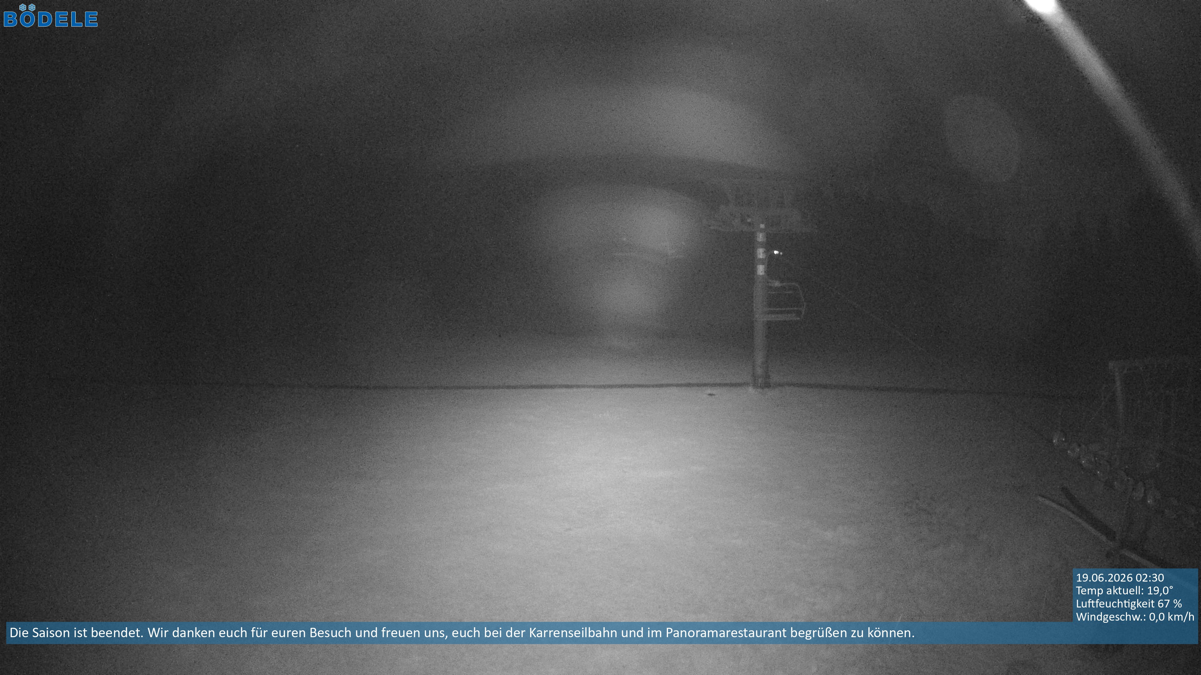 Archiv Foto Webcam Lanklift am Bödele