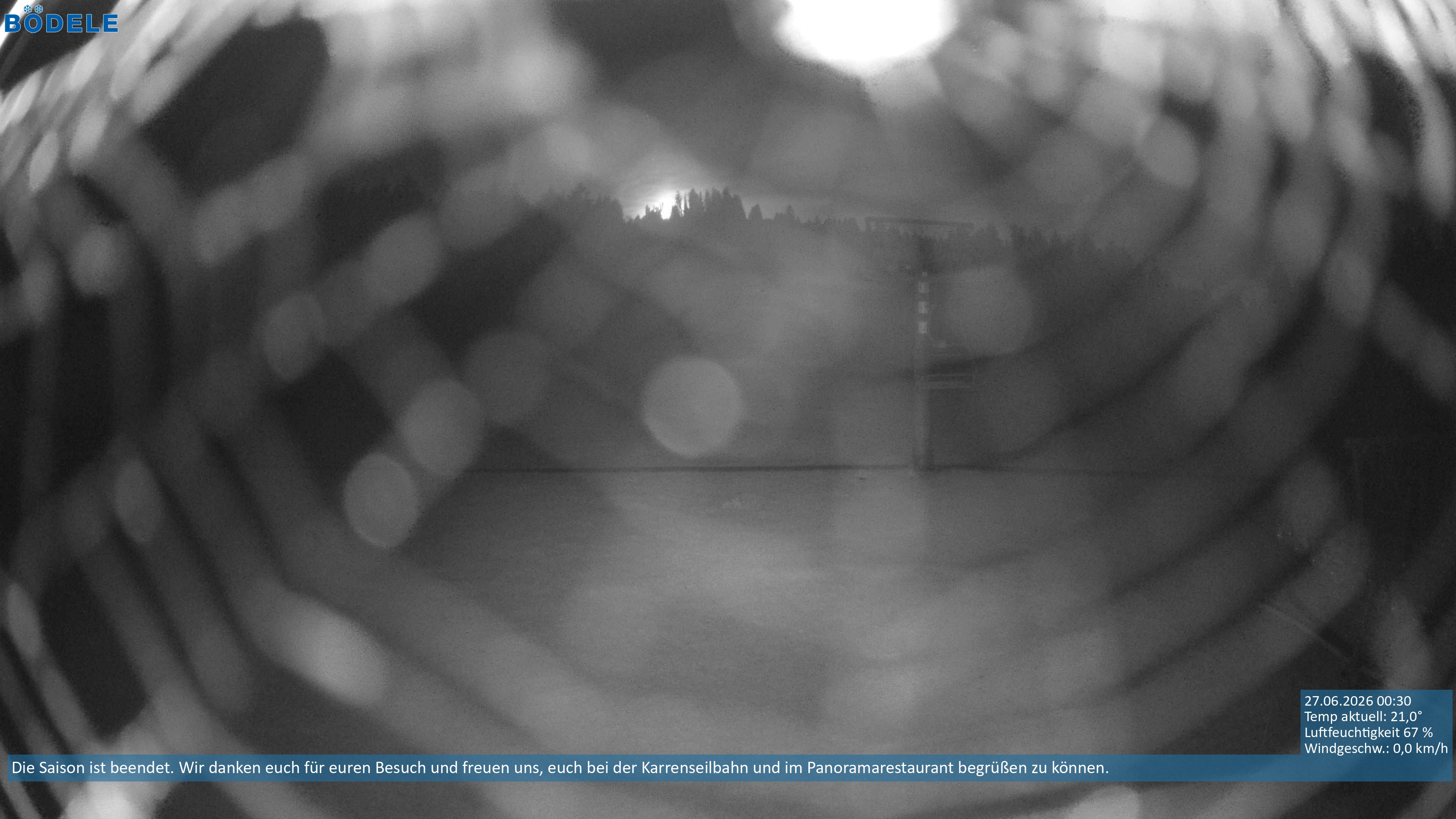 Archiv Foto Webcam Lanklift am Bödele
