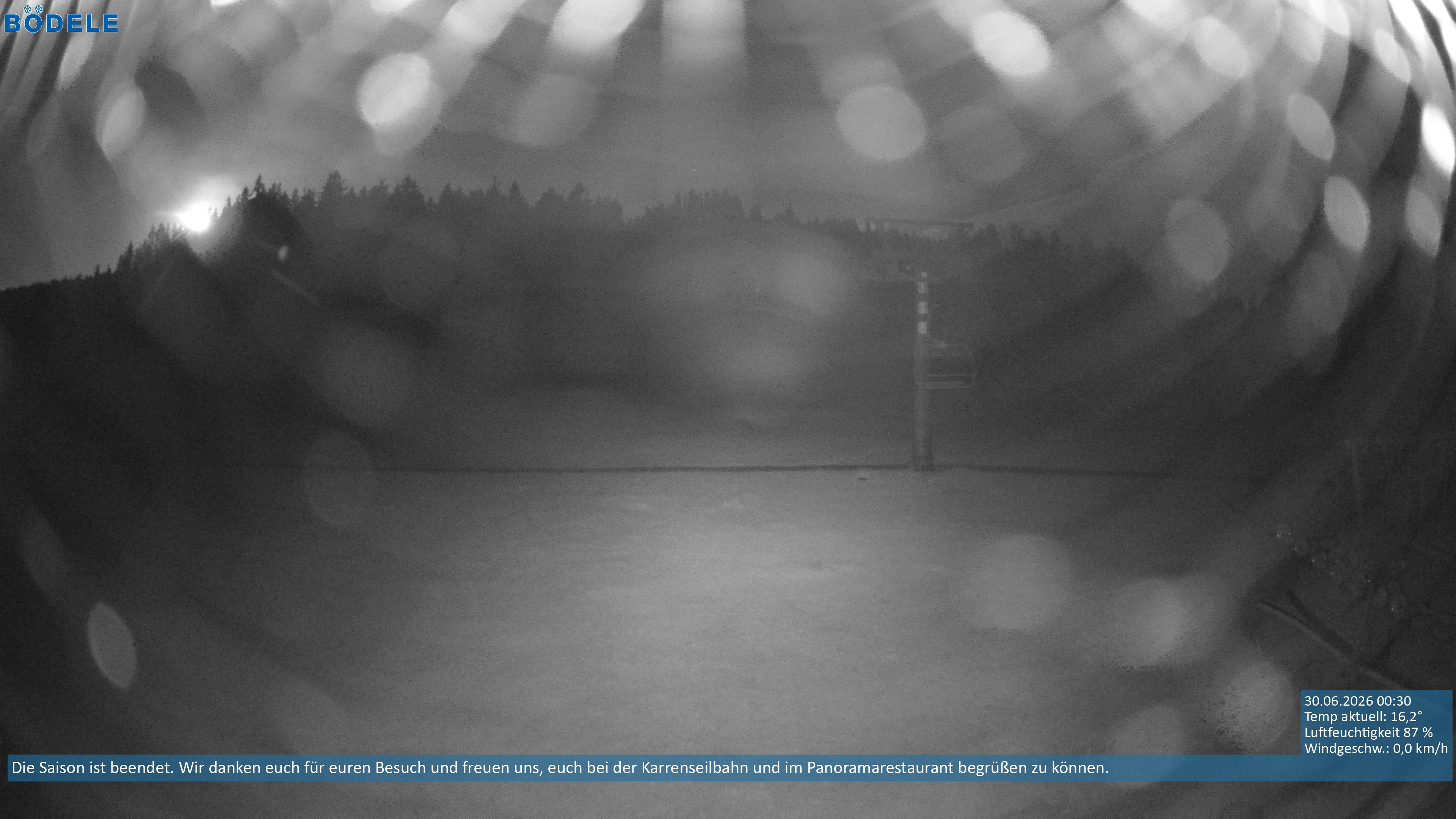 Archiv Foto Webcam Lanklift am Bödele