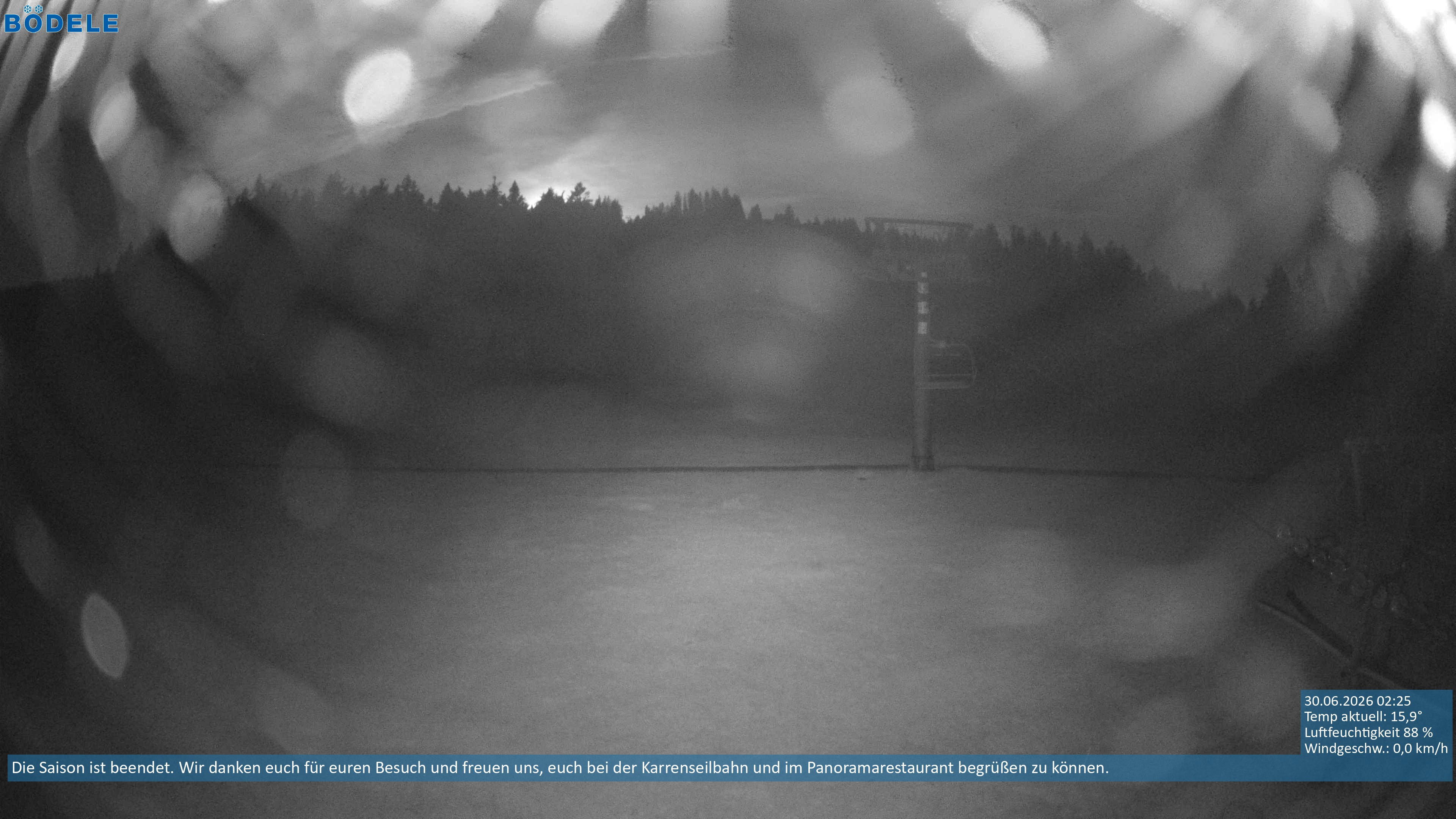 Archiv Foto Webcam Lanklift am Bödele