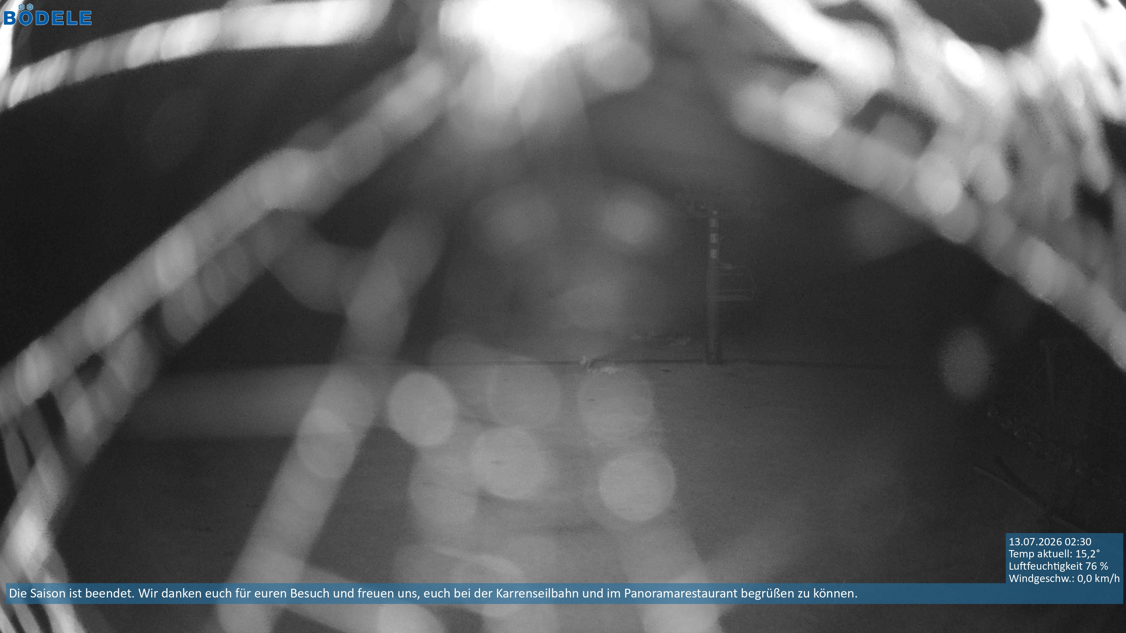 Archiv Foto Webcam Lanklift am Bödele
