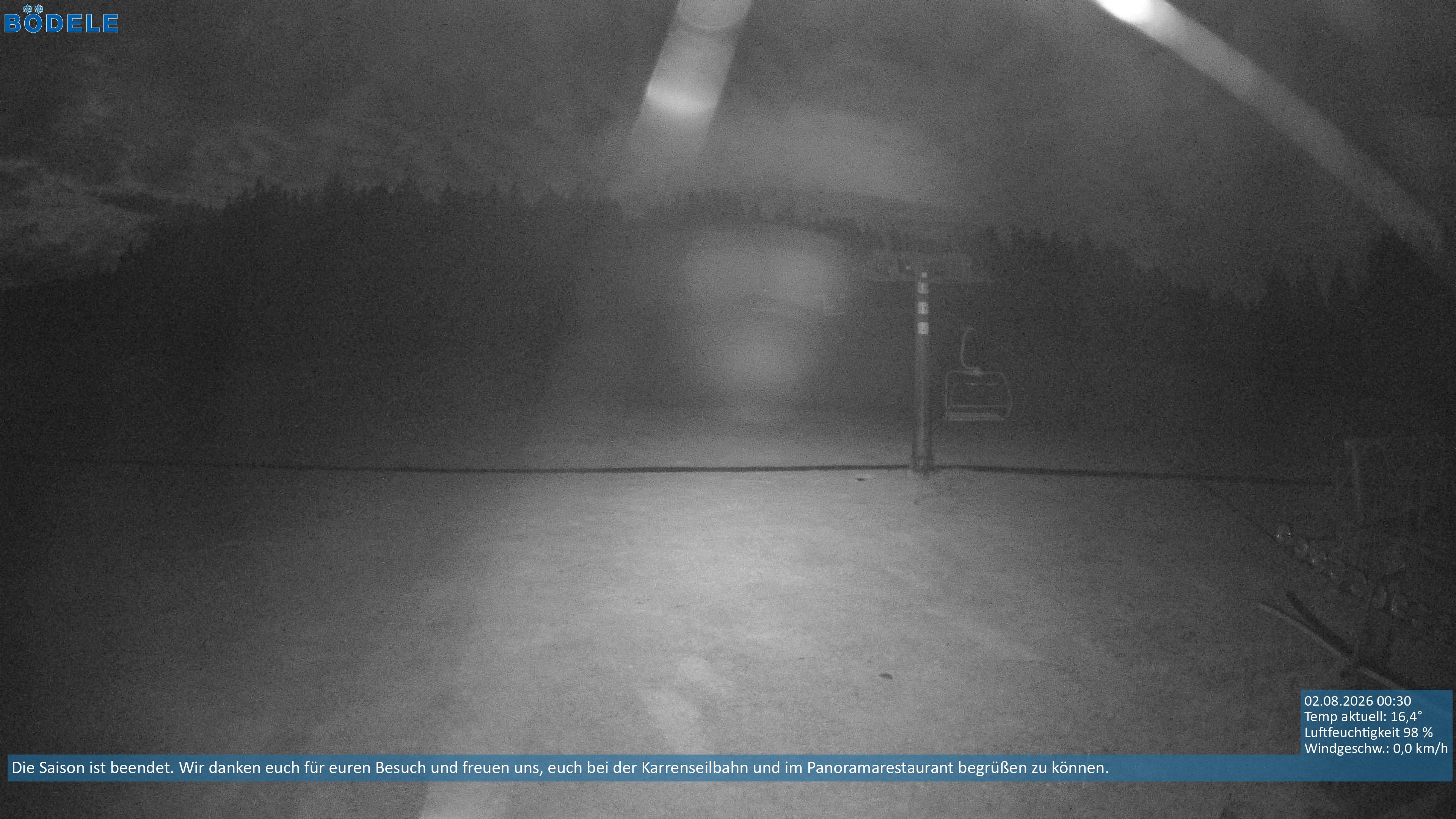 Archiv Foto Webcam Lanklift am Bödele