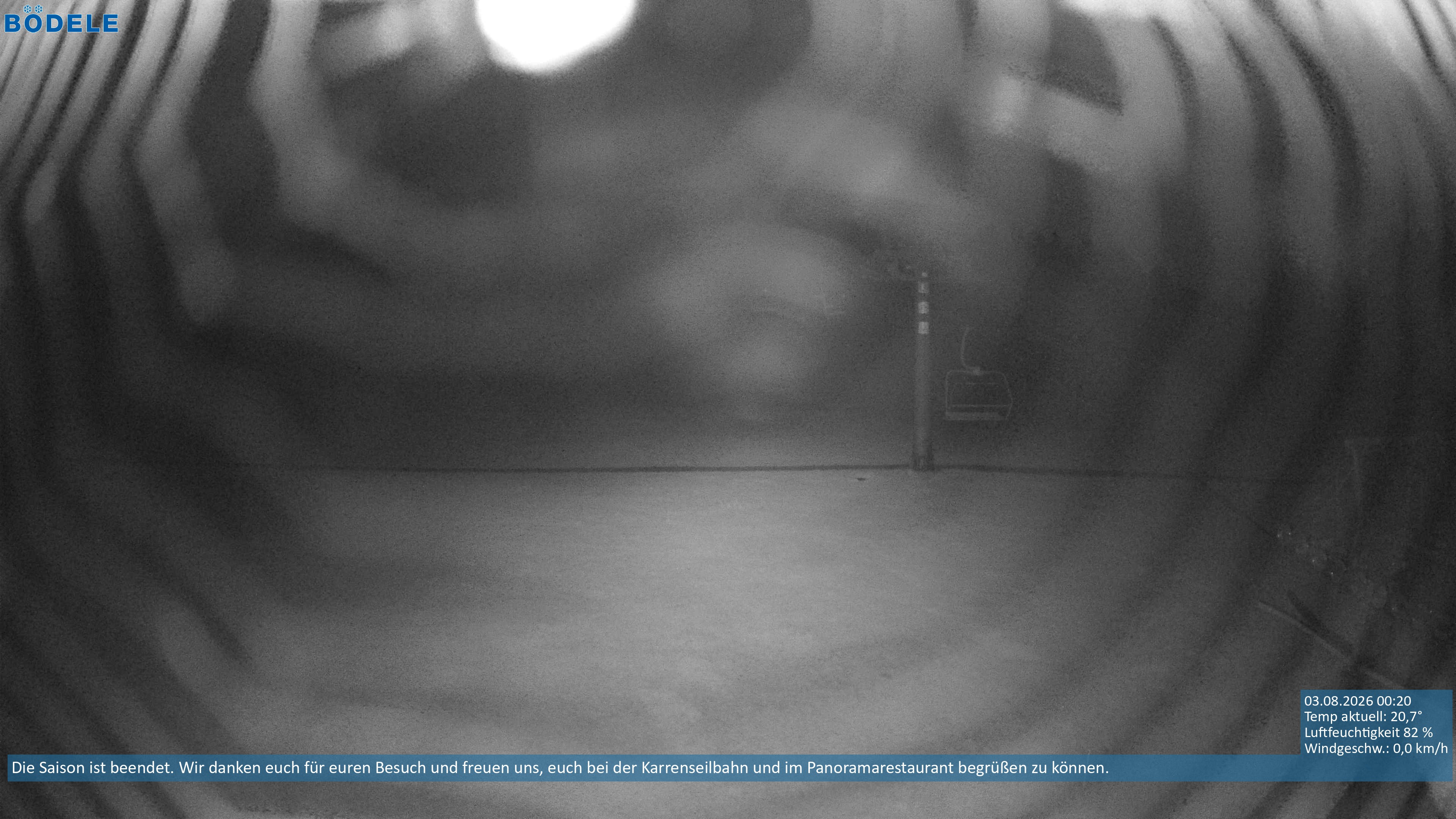Archiv Foto Webcam Lanklift am Bödele