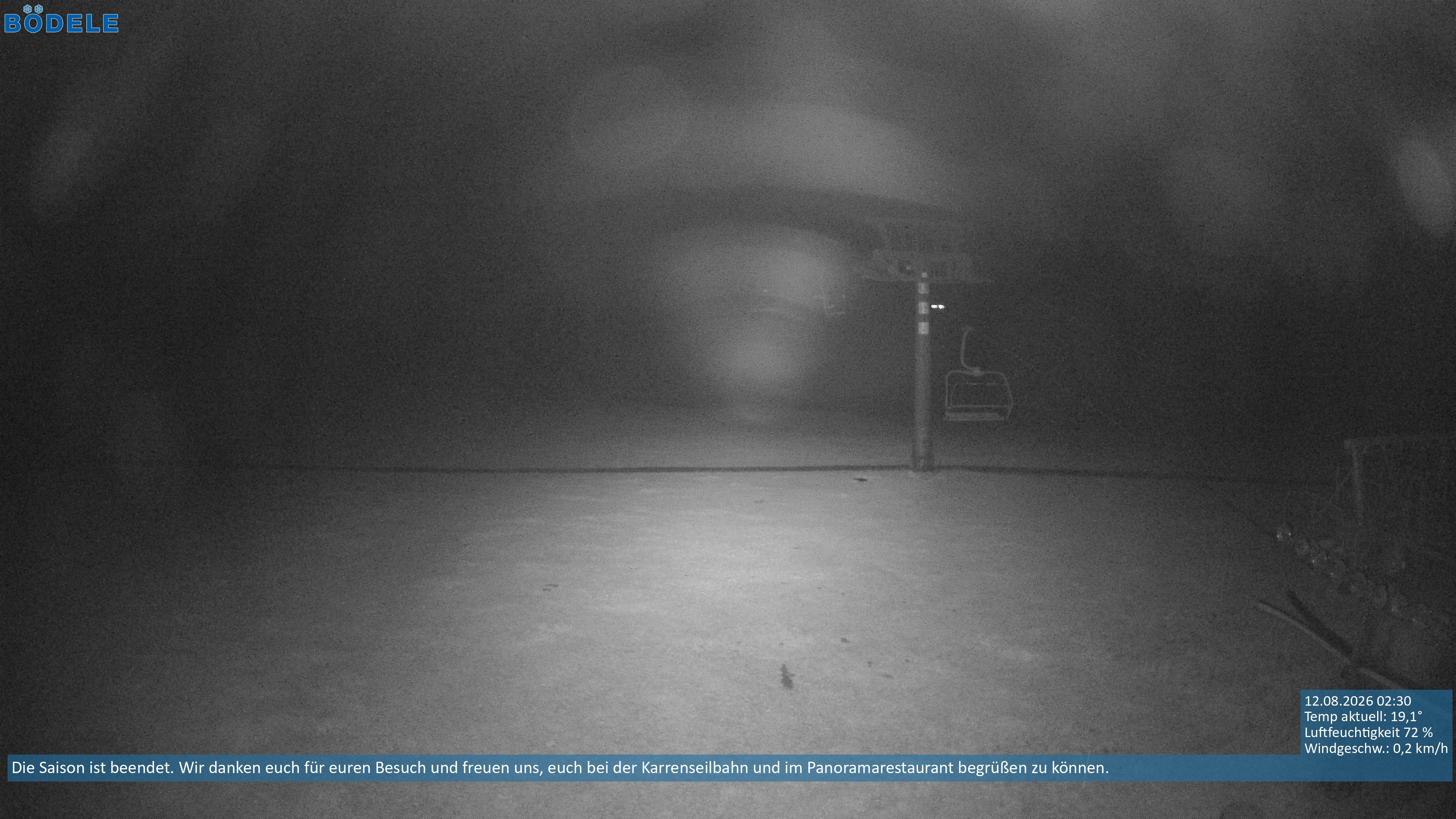 Archiv Foto Webcam Lanklift am Bödele