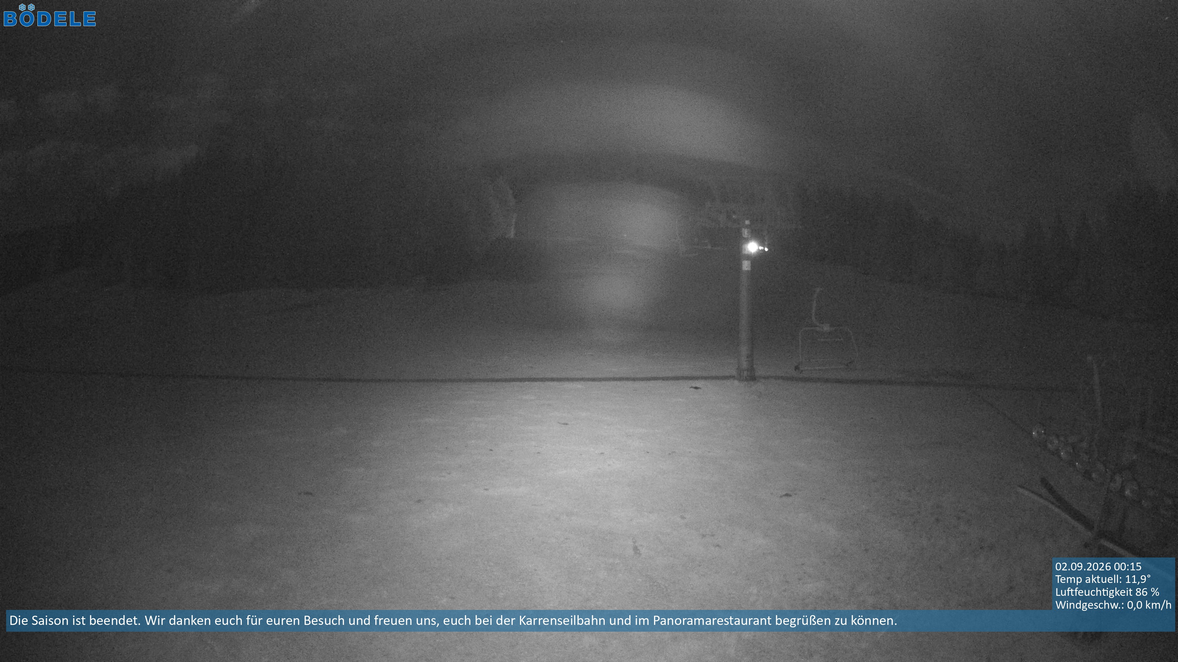Archiv Foto Webcam Lanklift am Bödele