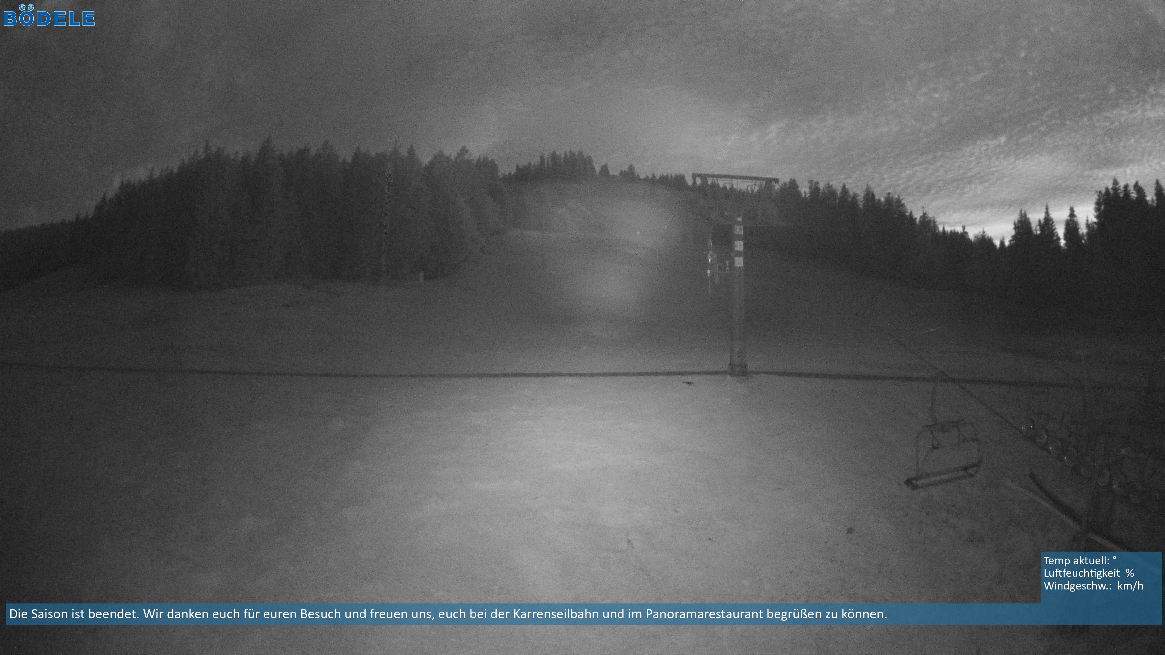 Archiv Foto Webcam Lanklift am Bödele