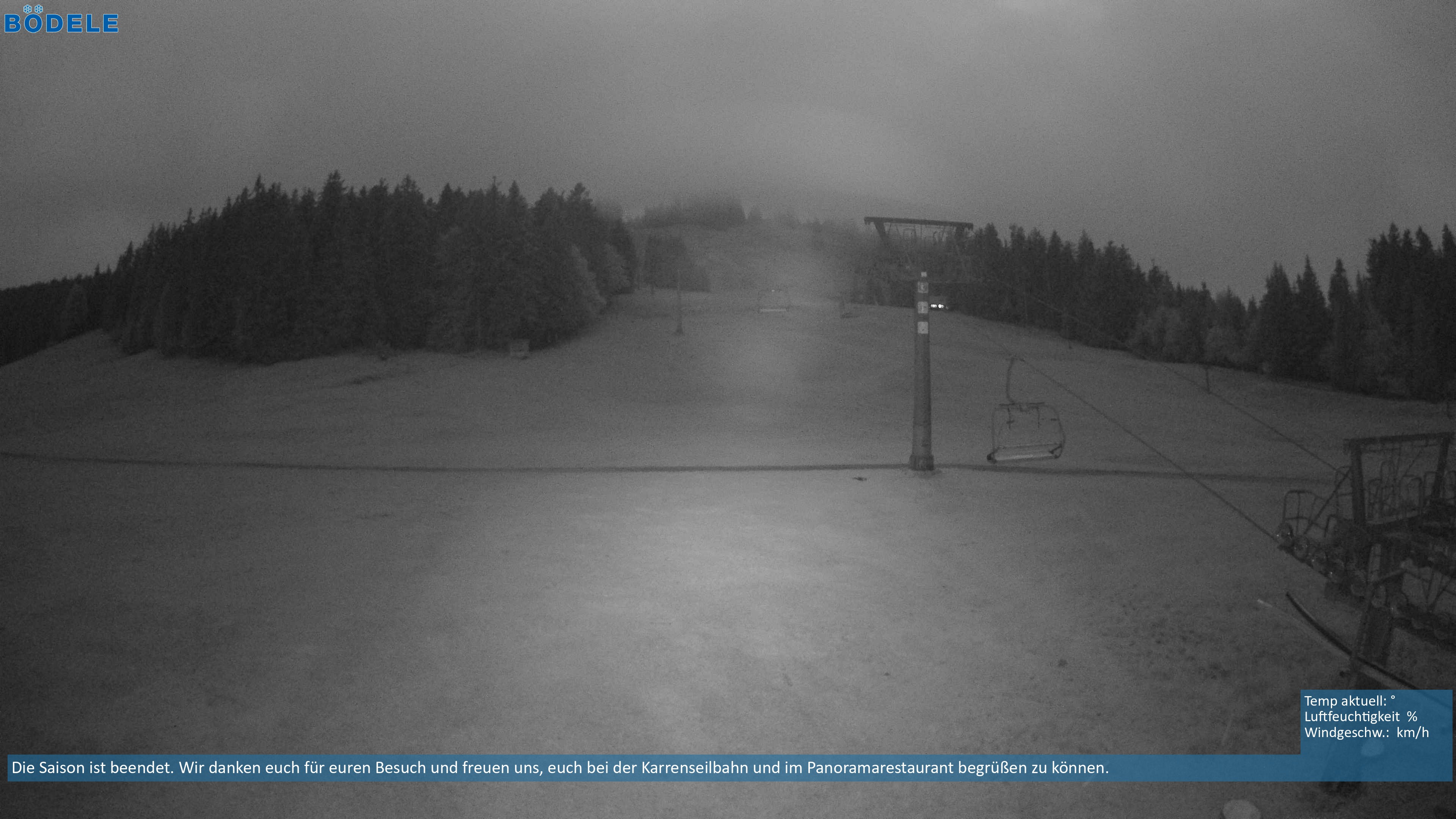 Archiv Foto Webcam Lanklift am Bödele