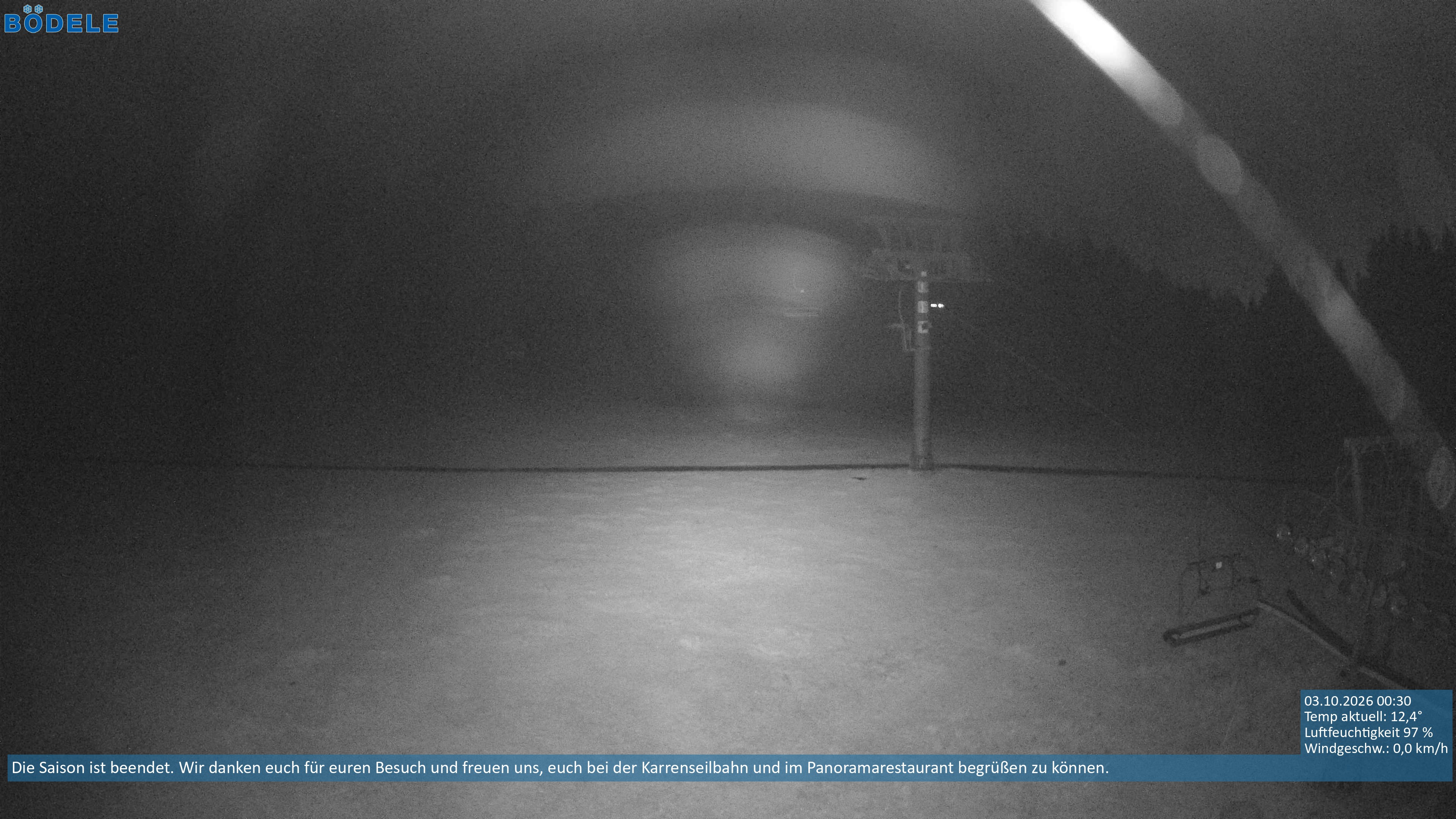 Archiv Foto Webcam Lanklift am Bödele