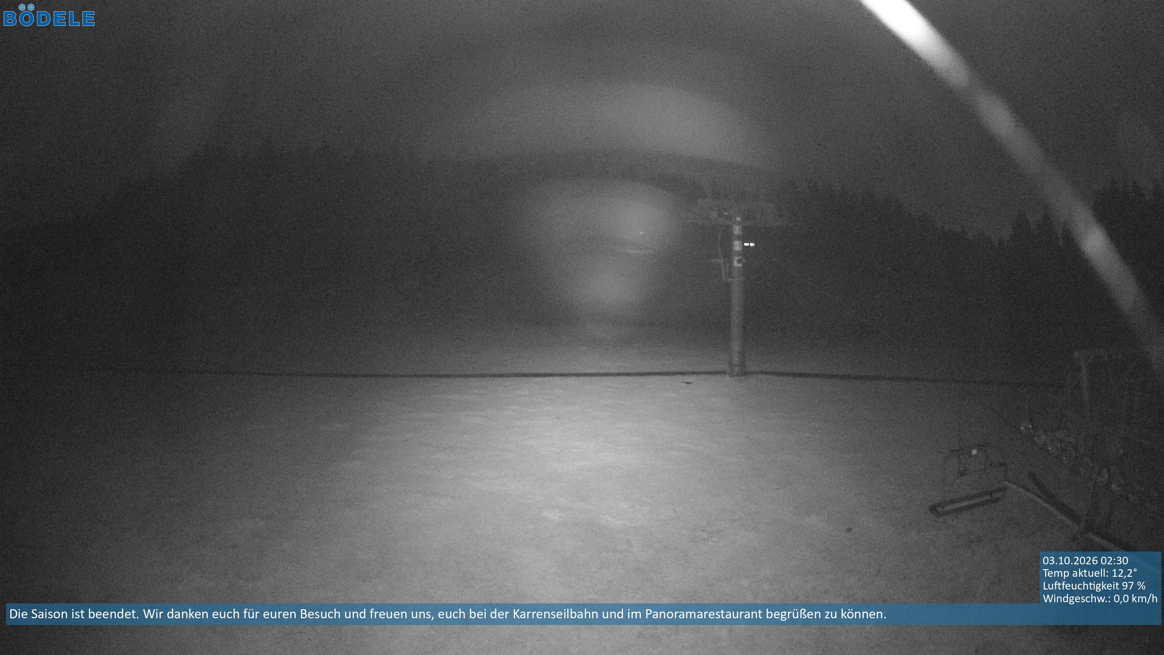 Archiv Foto Webcam Lanklift am Bödele