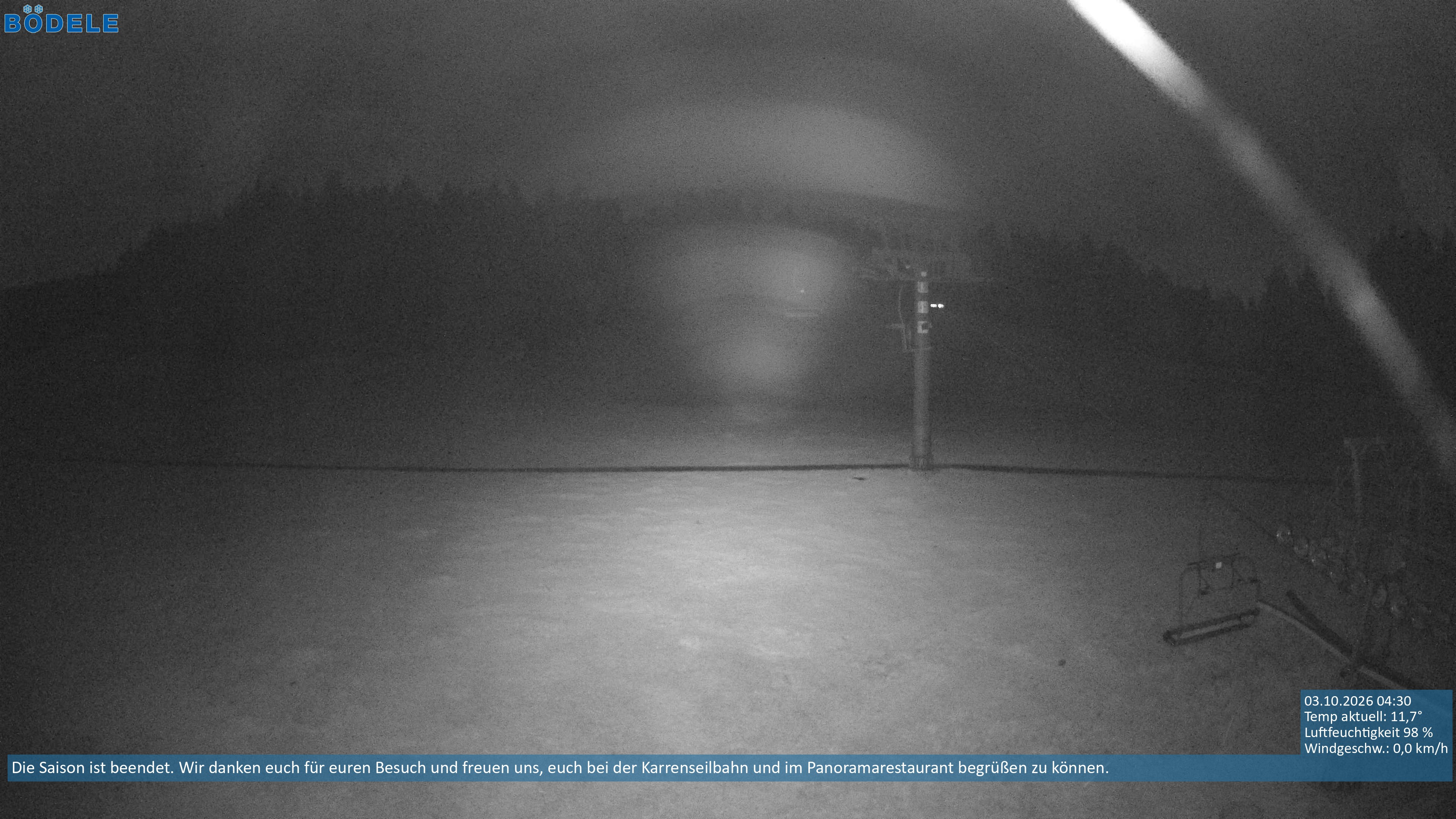 Archiv Foto Webcam Lanklift am Bödele