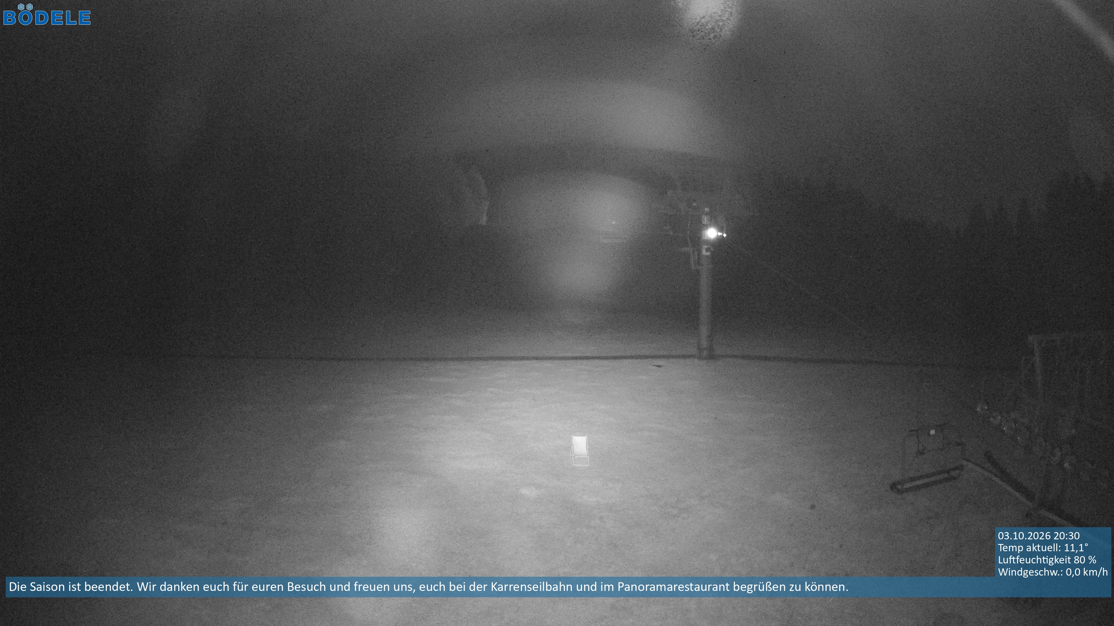 Archiv Foto Webcam Lanklift am Bödele